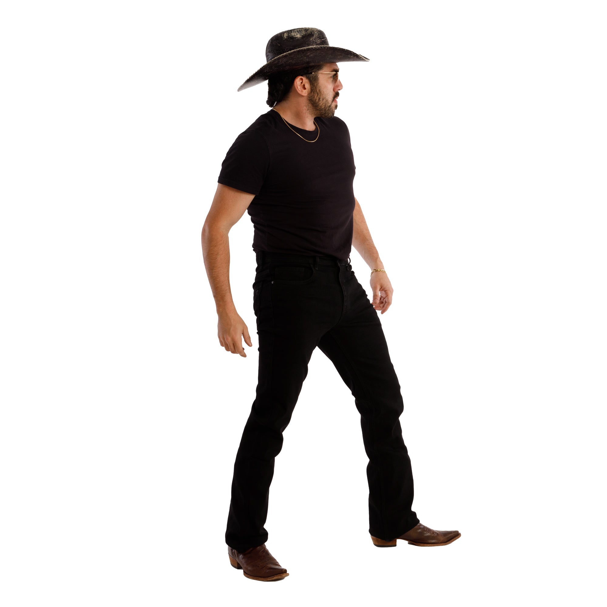 Bootcut Jeans Slim Fit Jeans For Cowboy Boots MEN'S SLIM FIT