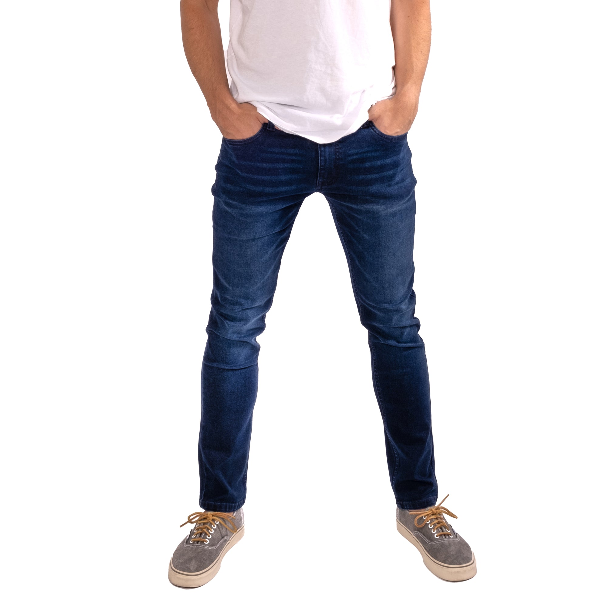 Skinny Fit / Knight - Dark Blue Skinny Jeans | The Perfect Jean | Stretchjeans