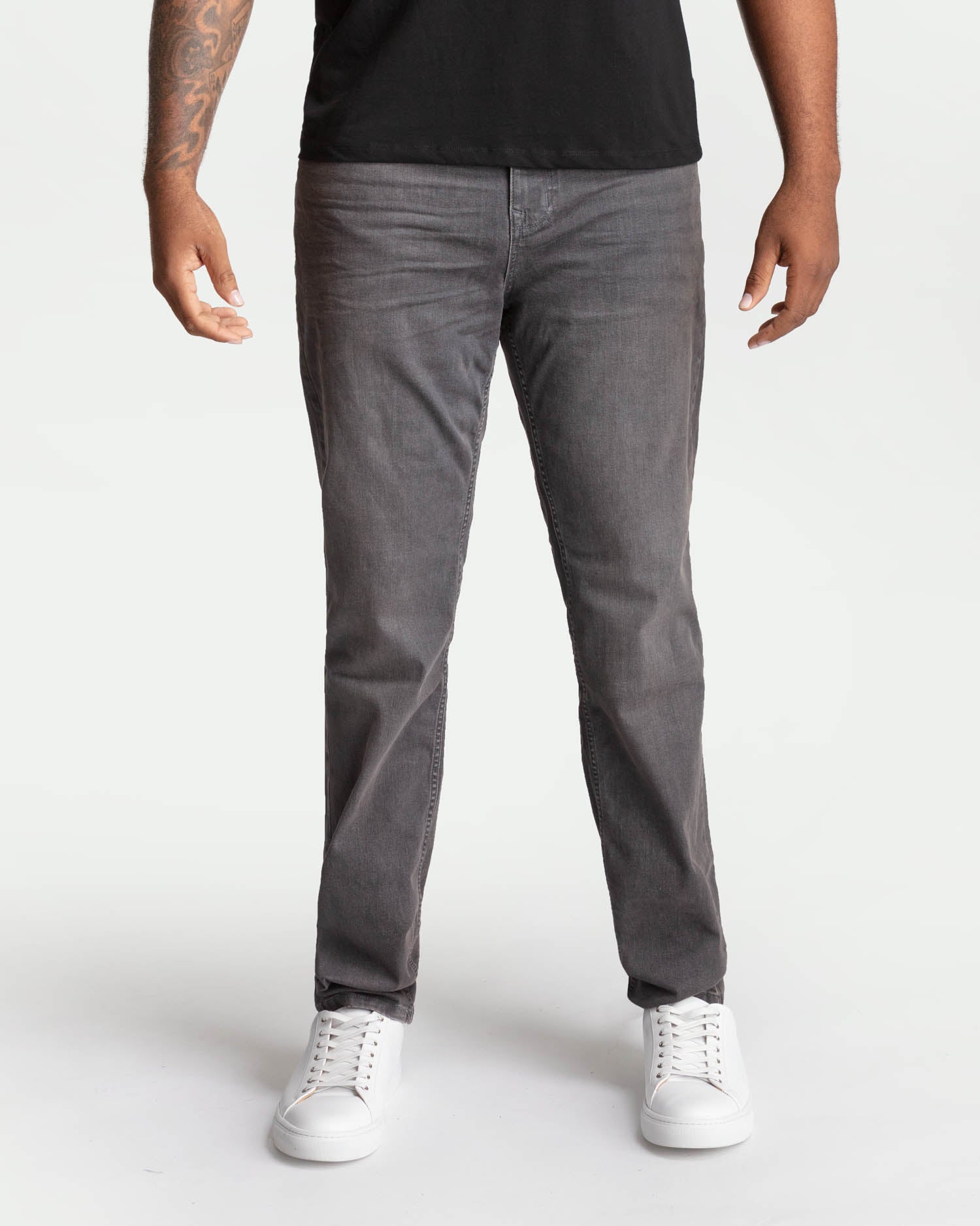 Relaxed Slim Jeans / Miner - Grey | The Perfect Jean