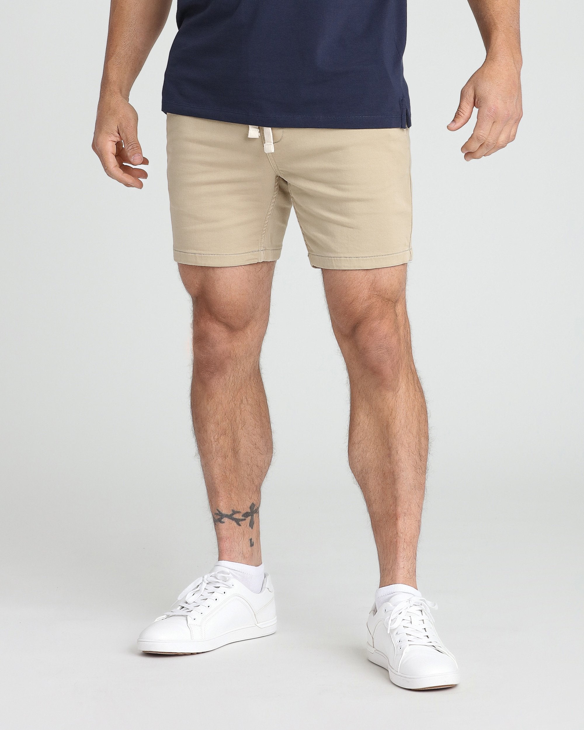 Slim Fit Denkhaki™ Comfort Shorts / Denkhaki™ (Light Khaki) | The