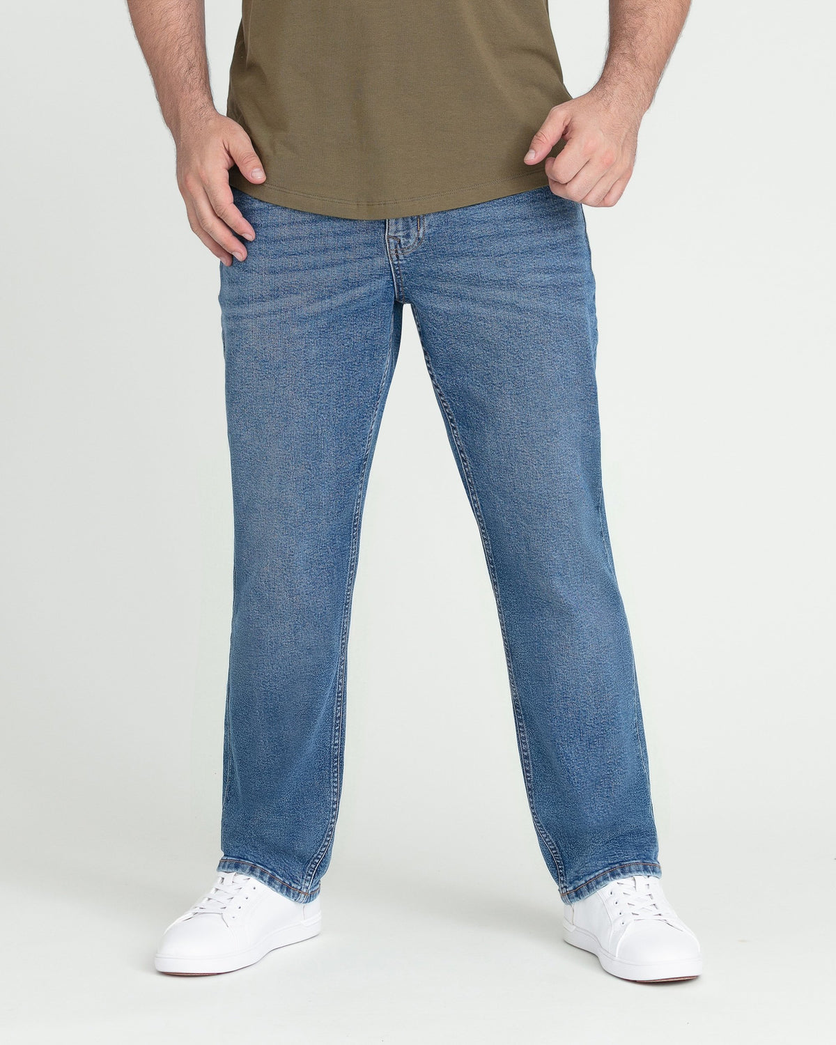 Athletic Fit / Stream (Med Blue)