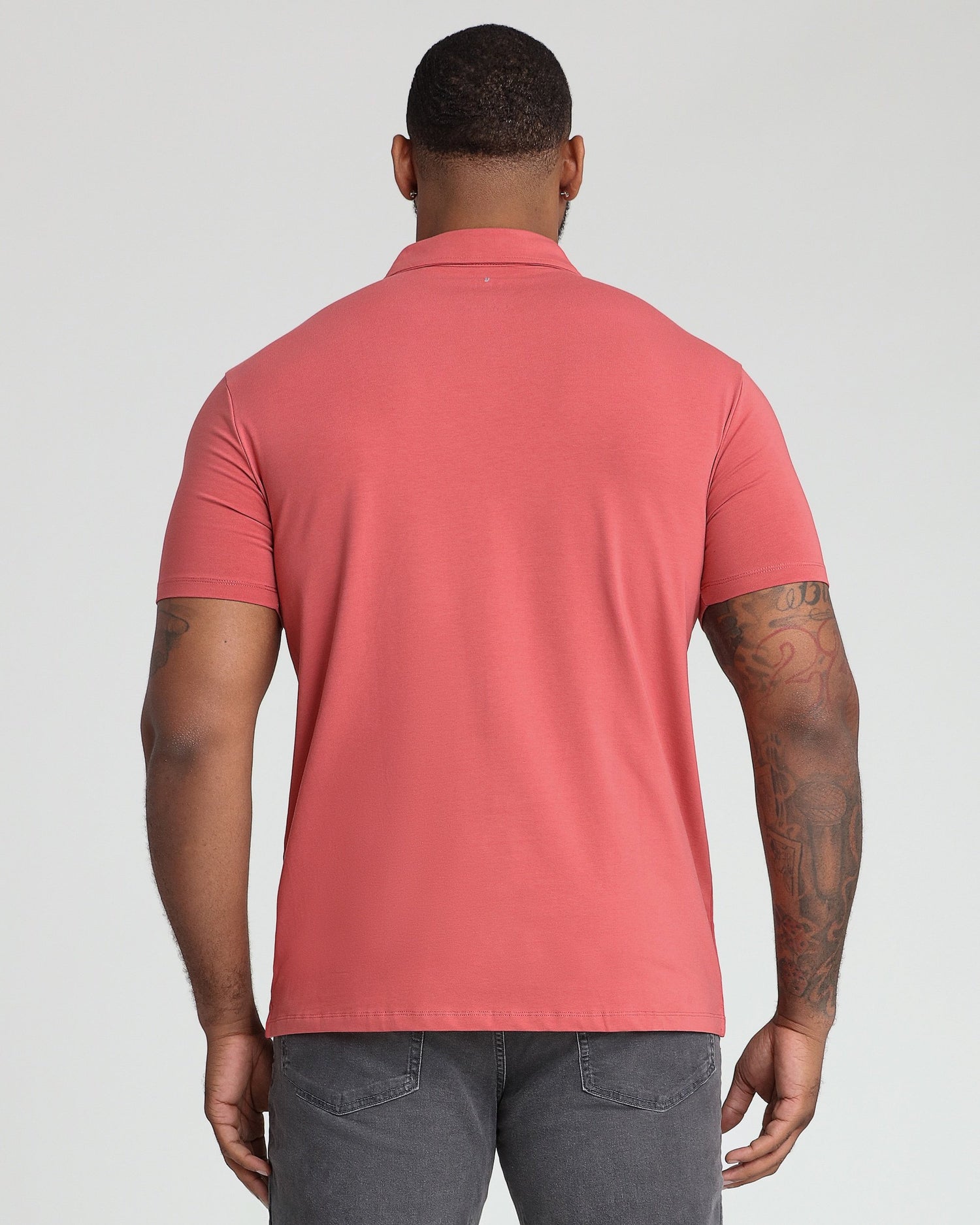 Organic Polo Shirt / Nantucket Red