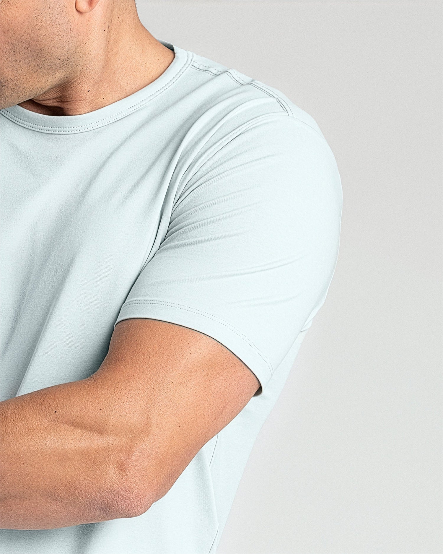 Organic Crew Neck T-Shirt / Mint