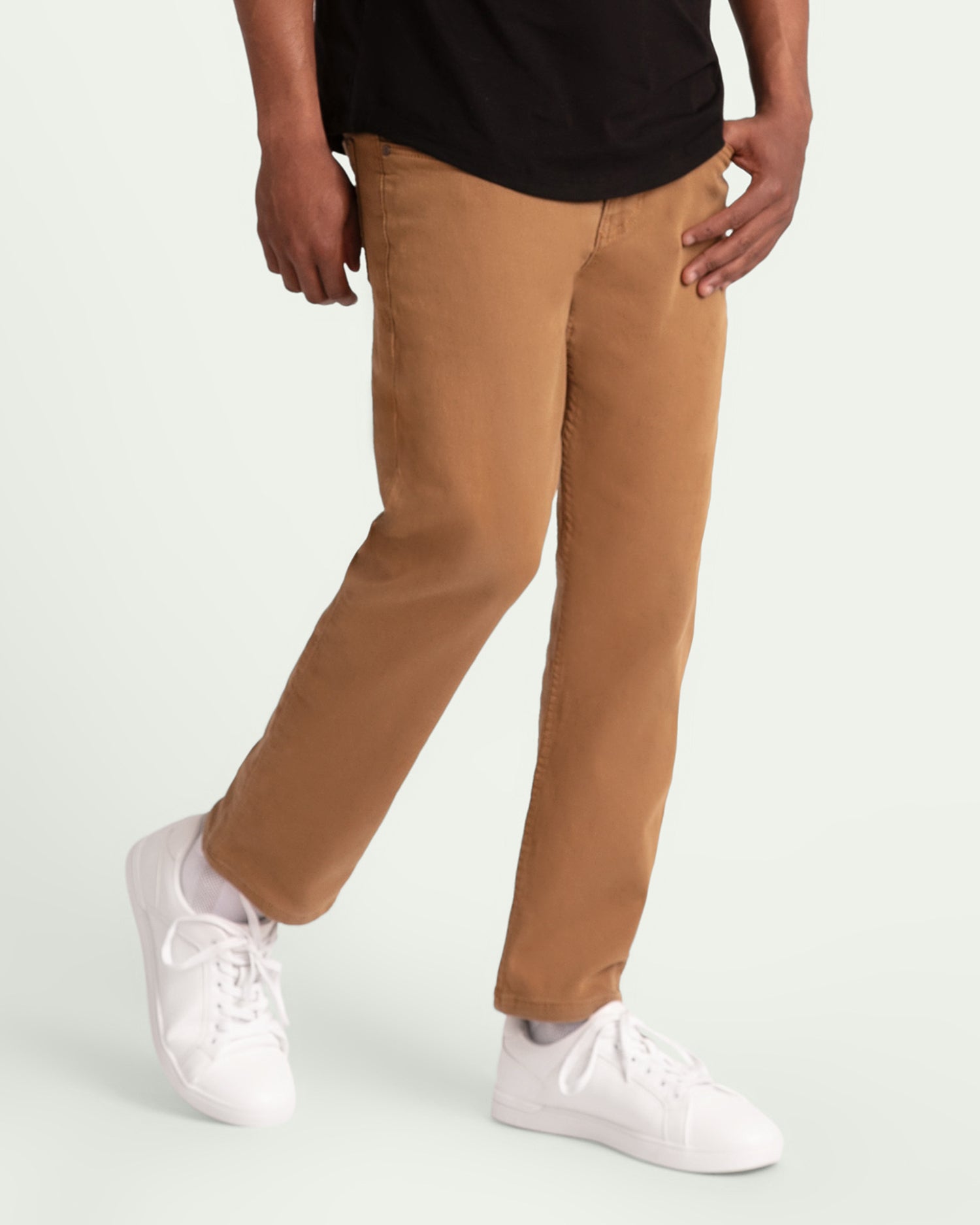 Slim Thick Fit - Light Brown Men's Jeans