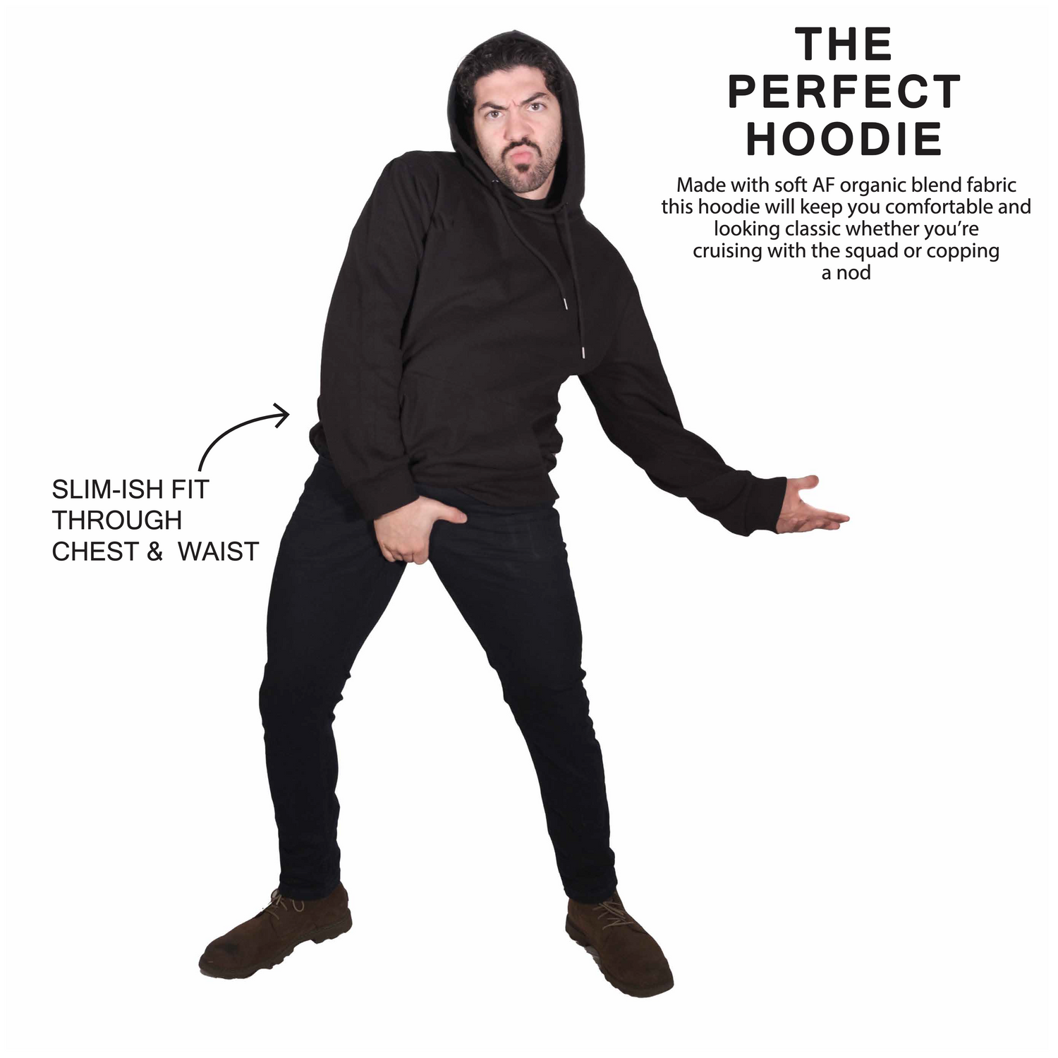 Hoodie sizing information