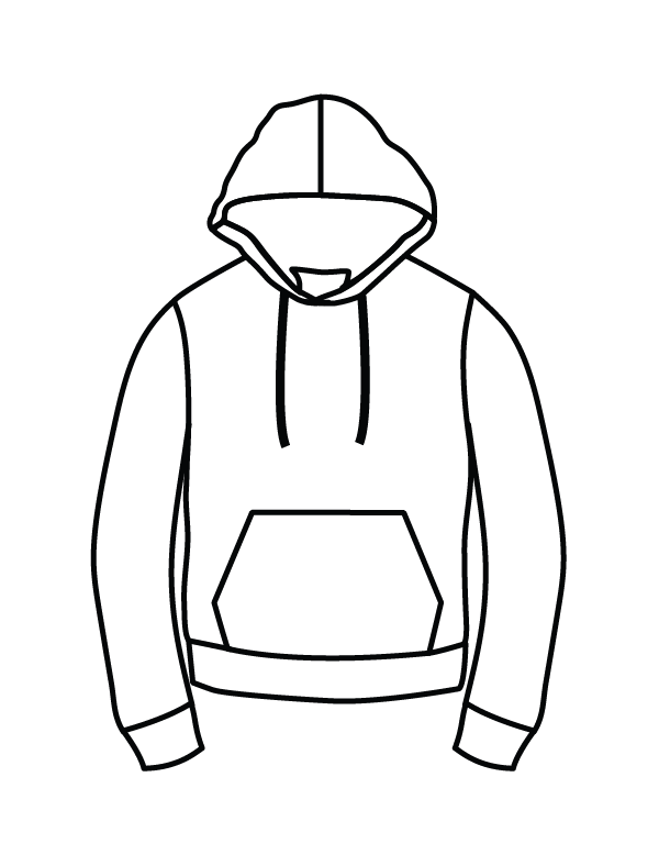 Hoodie Sketch Icon