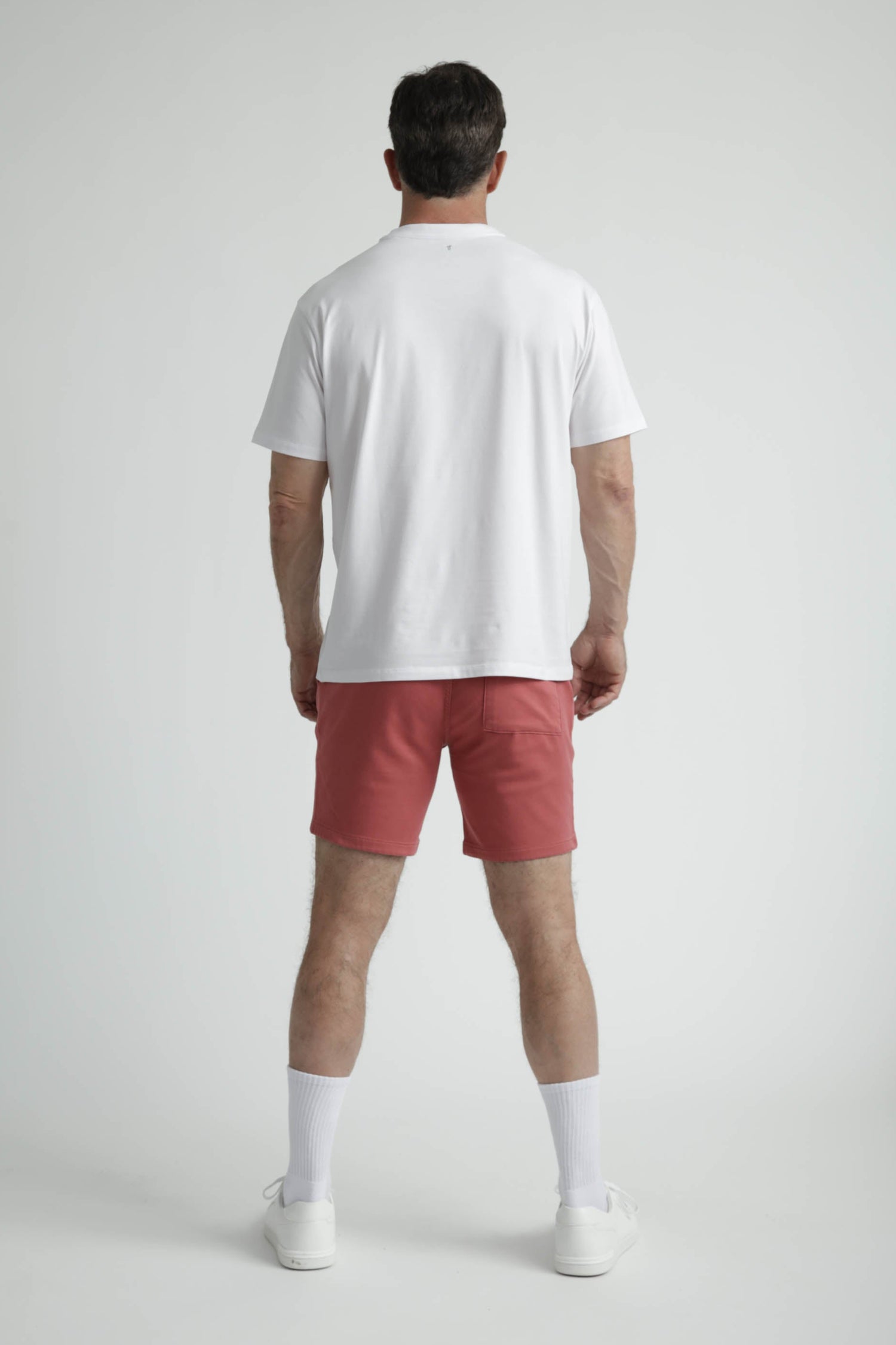 Organic Athletic Fit Crew Neck T-Shirt / White