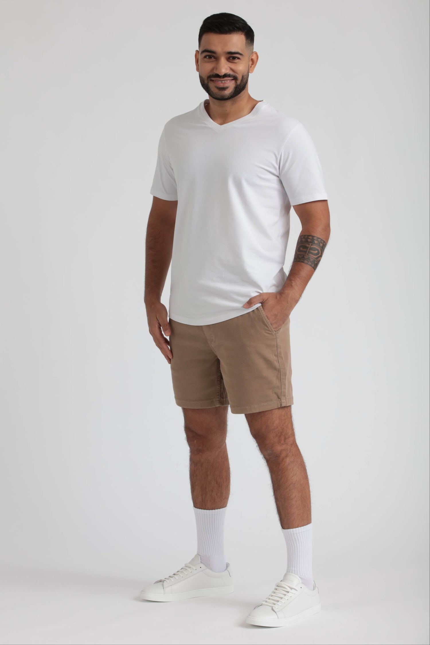 Everyday Comfort Shorts (Slim Fit) / Dark Khaki