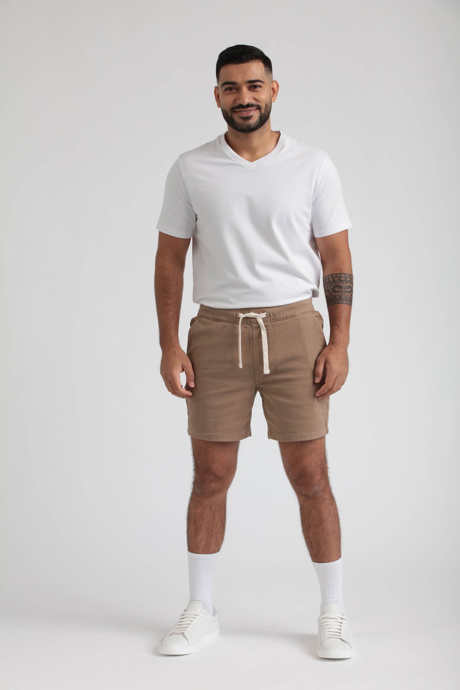 Everyday Comfort Shorts (Slim Fit) / Dark Khaki & Soldier Olive