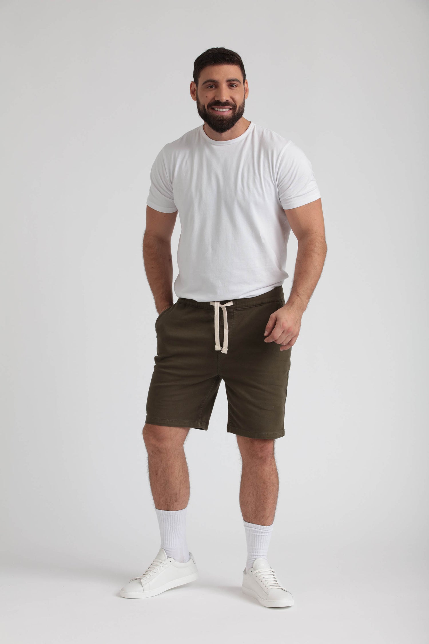 Everyday Comfort Shorts (Athletic Fit) / Dark Khaki & Soldier Olive