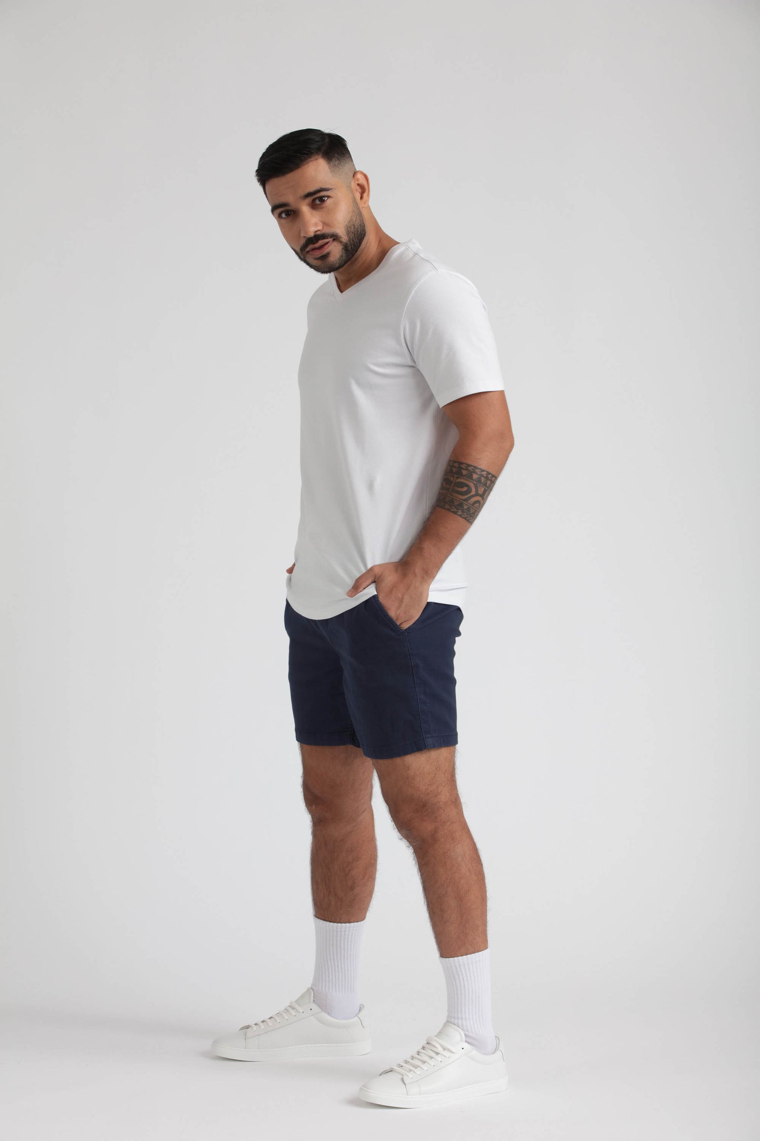 Everyday Comfort Shorts (Slim Fit) / Navy & Soldier Olive