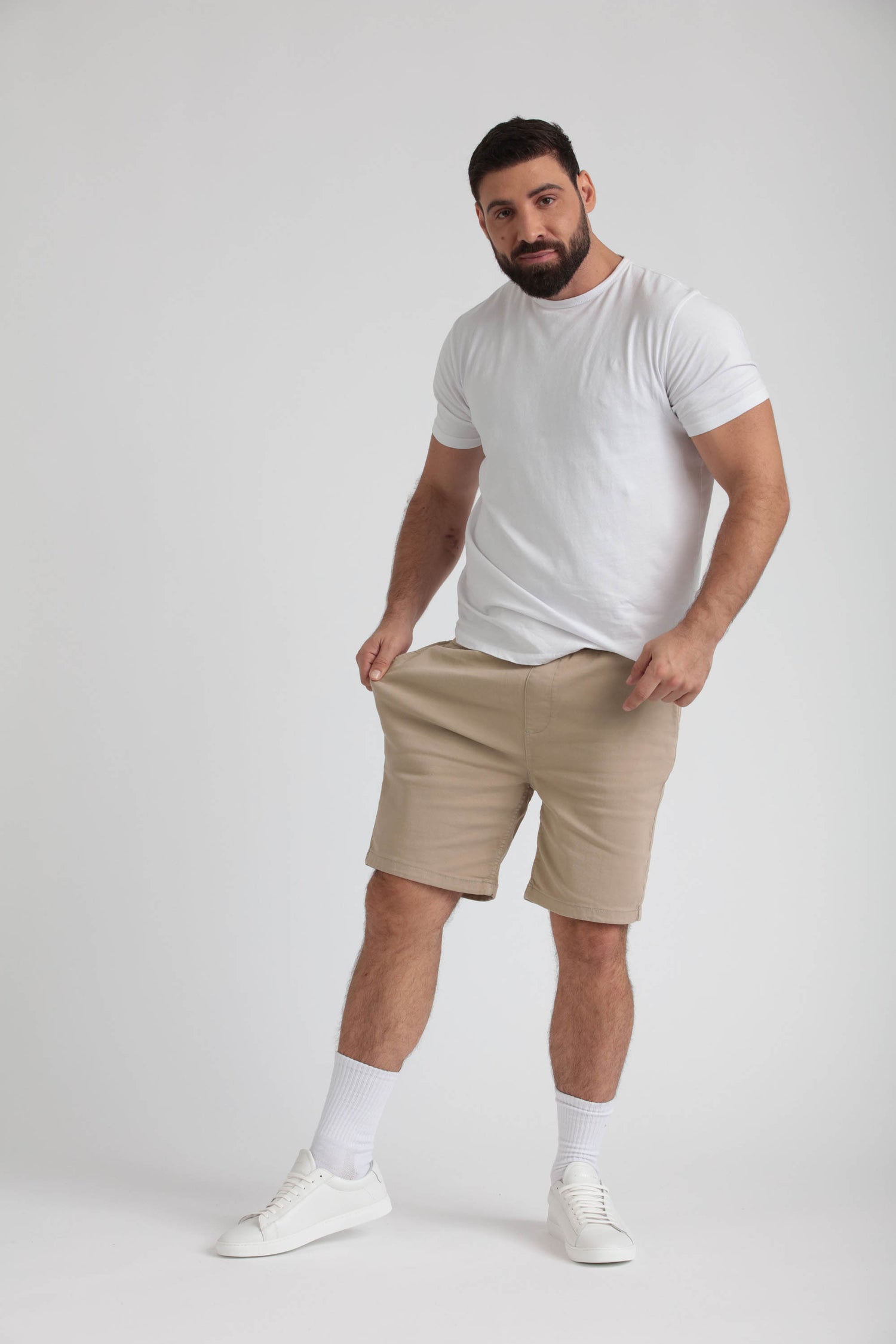 Everyday Comfort Shorts (Athletic Fit) / Dark Khaki & Light Khaki