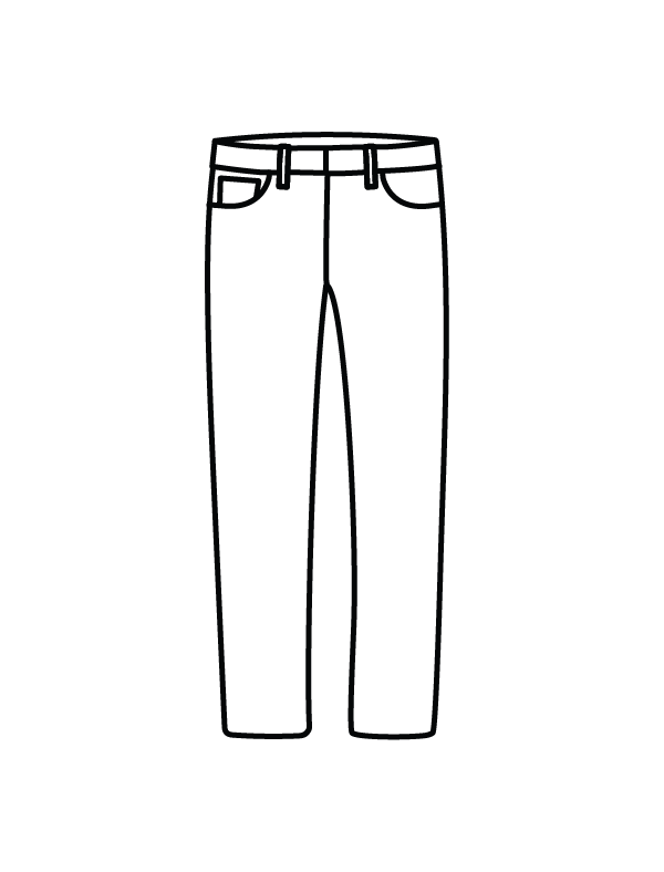 Jean Icon Sketch Icon