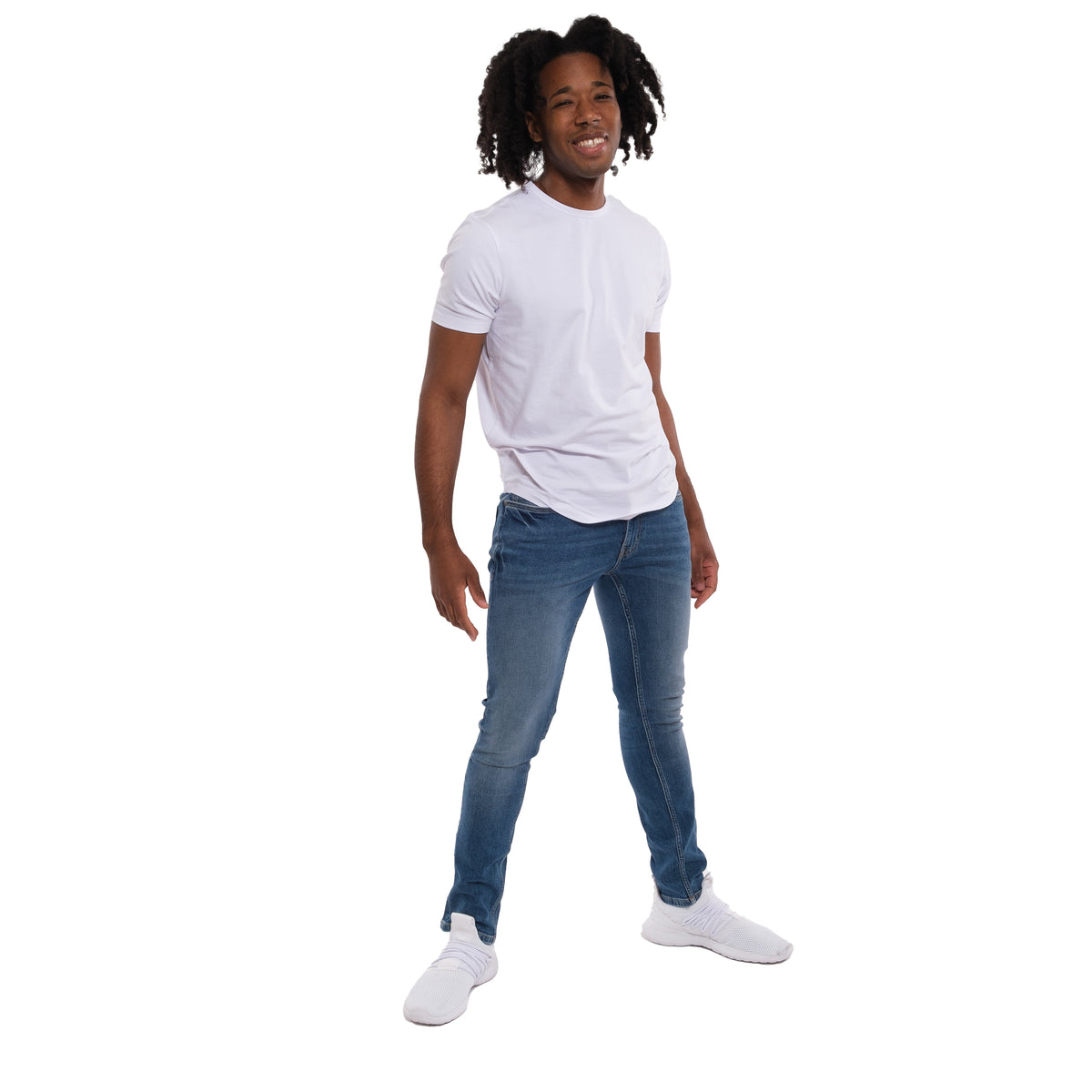Skinny Fit / Stream (Med Blue)