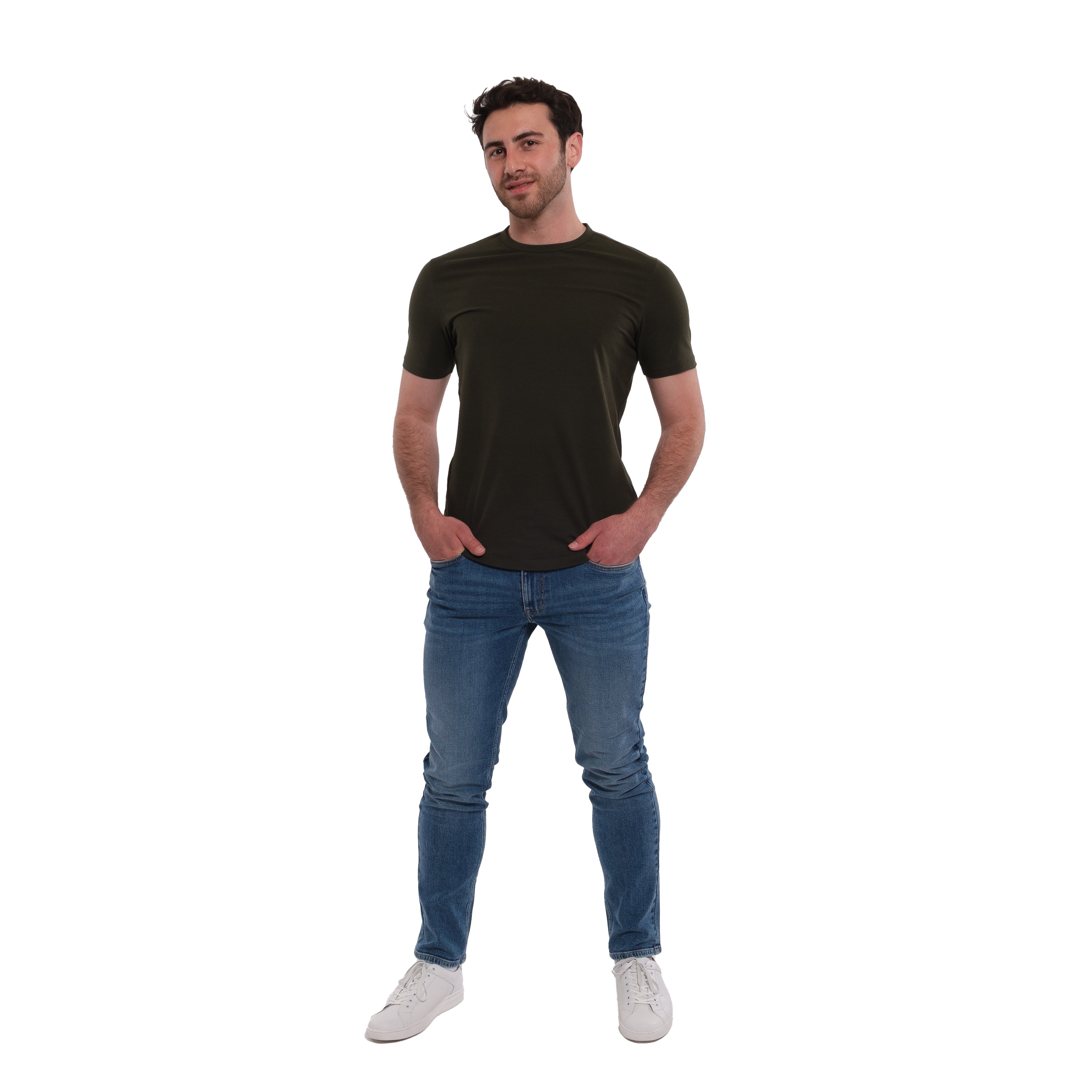 Slim Fit / Stream (Medium Blue)