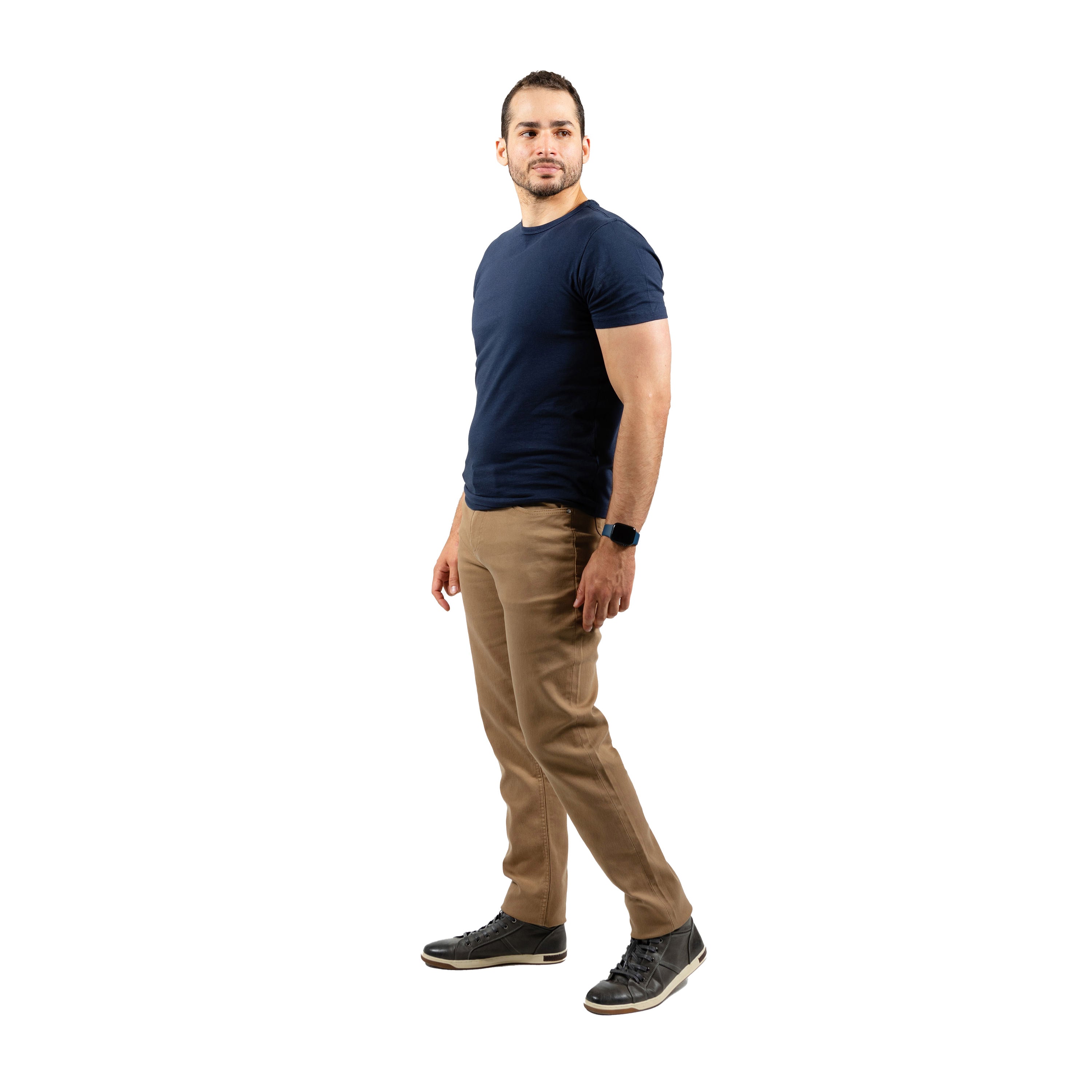 Khaki Slim Fit / Denkhaki - Dark Khaki | The Perfect Jean