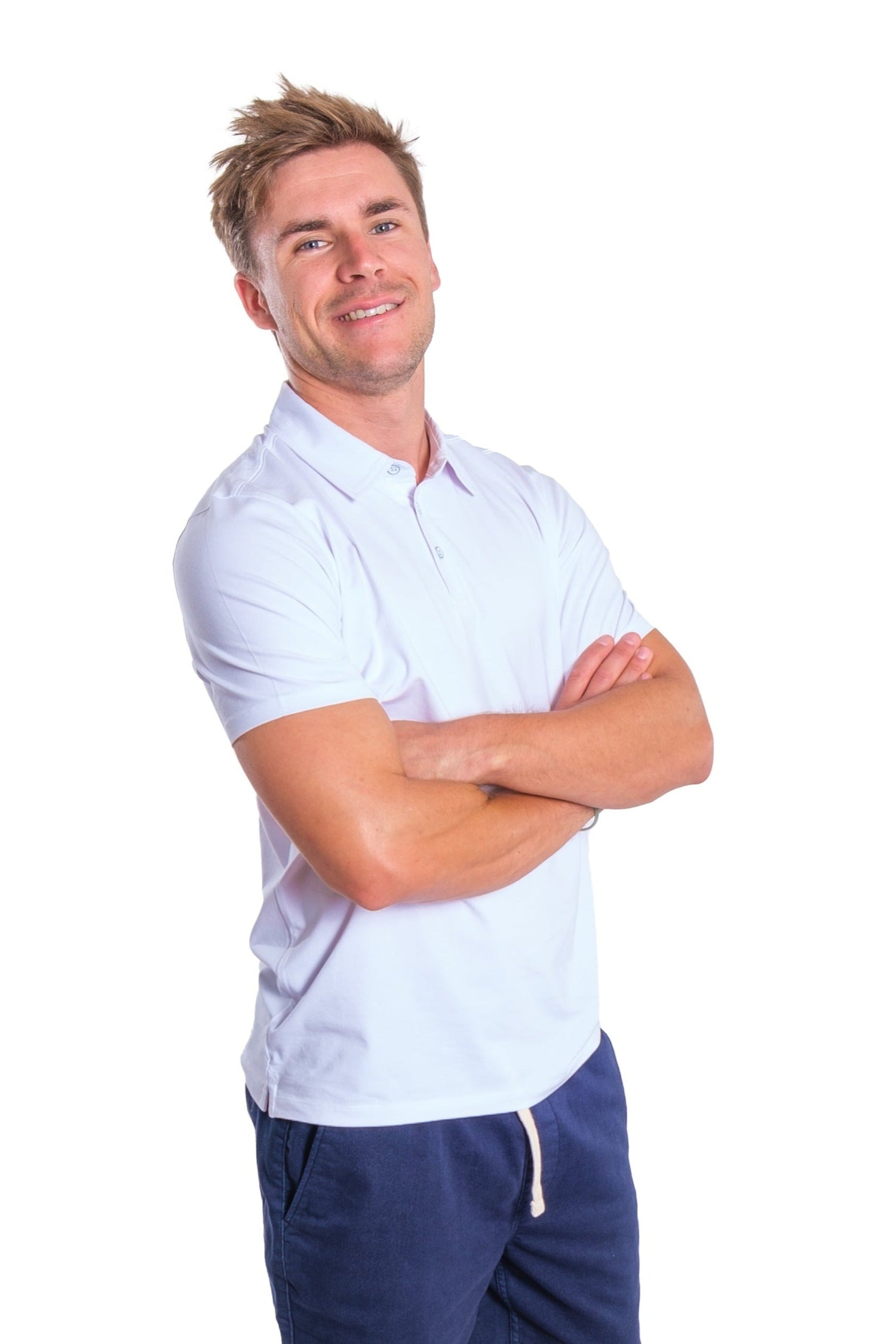 Organic Polo Shirt / White