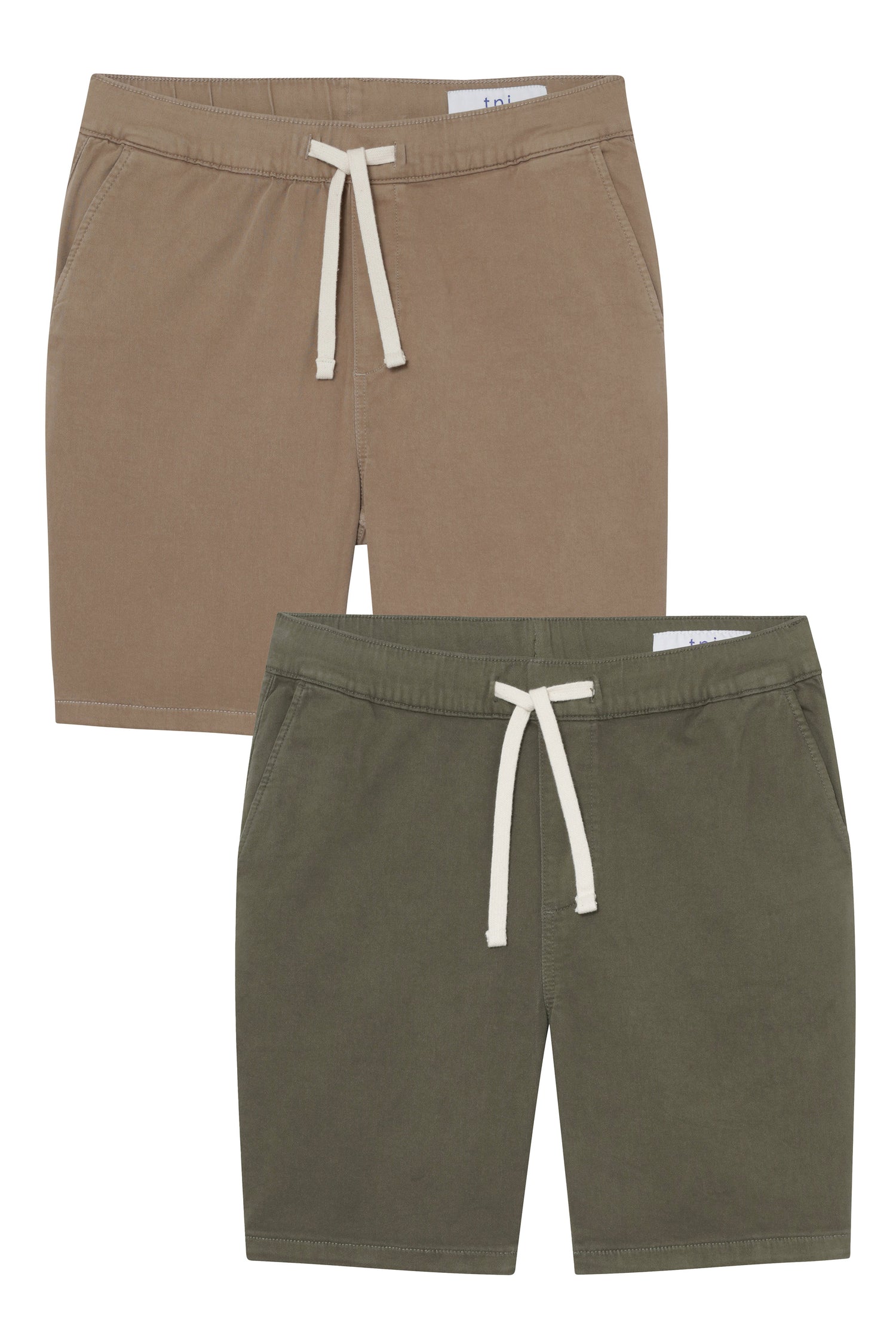 Everyday Comfort Shorts (Athletic Fit) / Dark Khaki & Soldier Olive