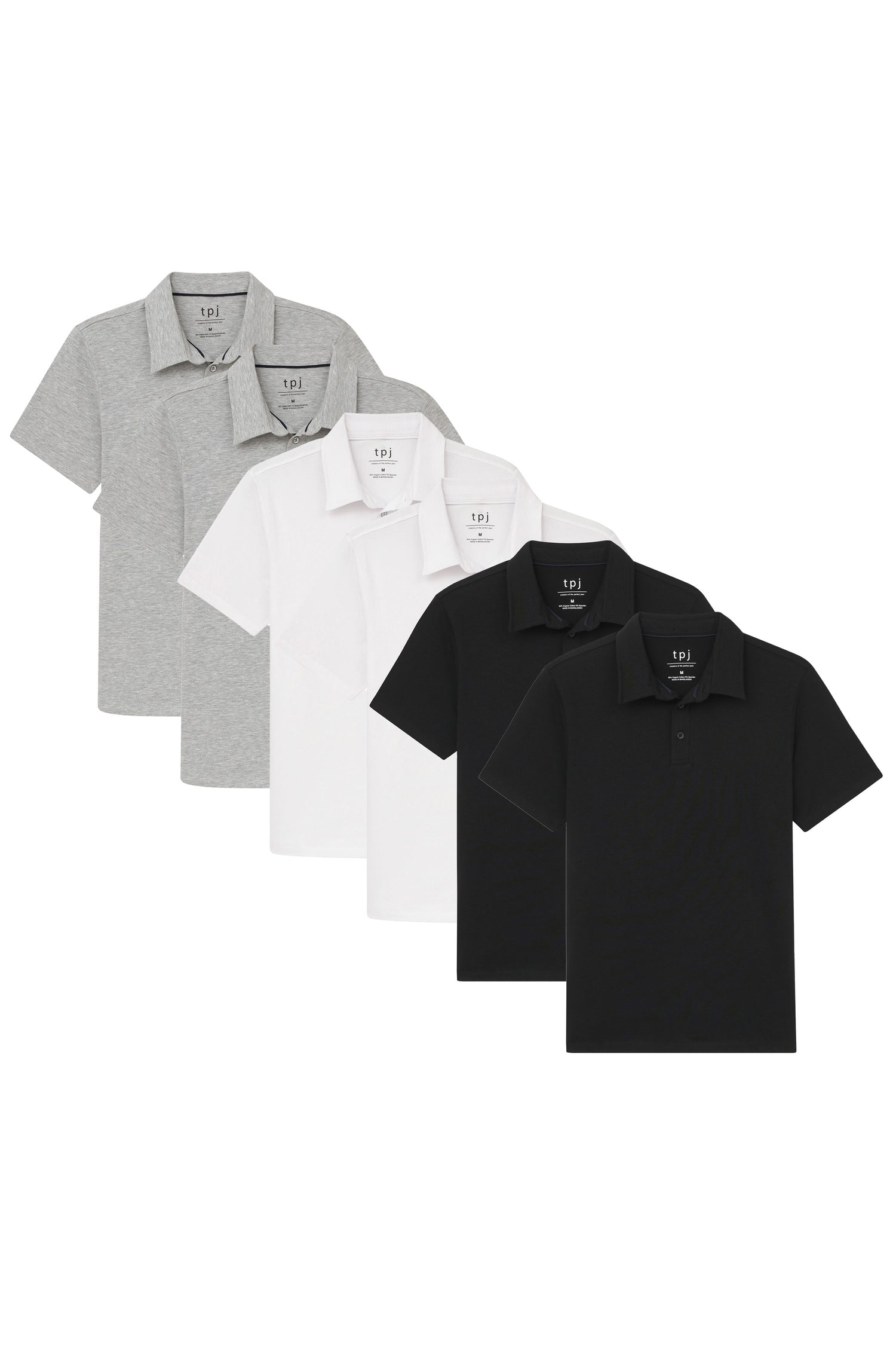 Organic Polo Shirt 6 Pack / Essentials