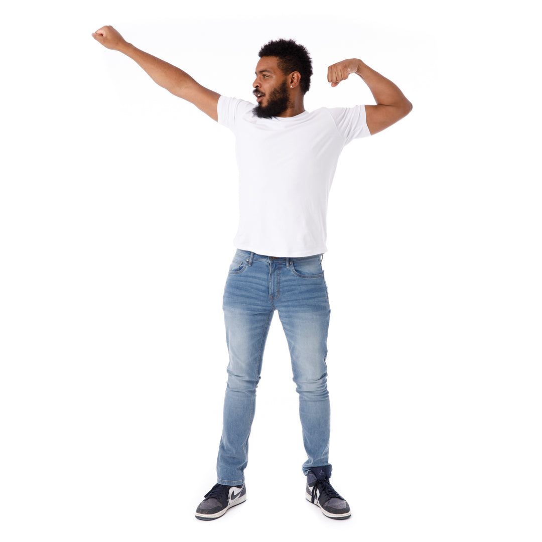 Organic Crew Neck T-Shirt 3 Pack / White