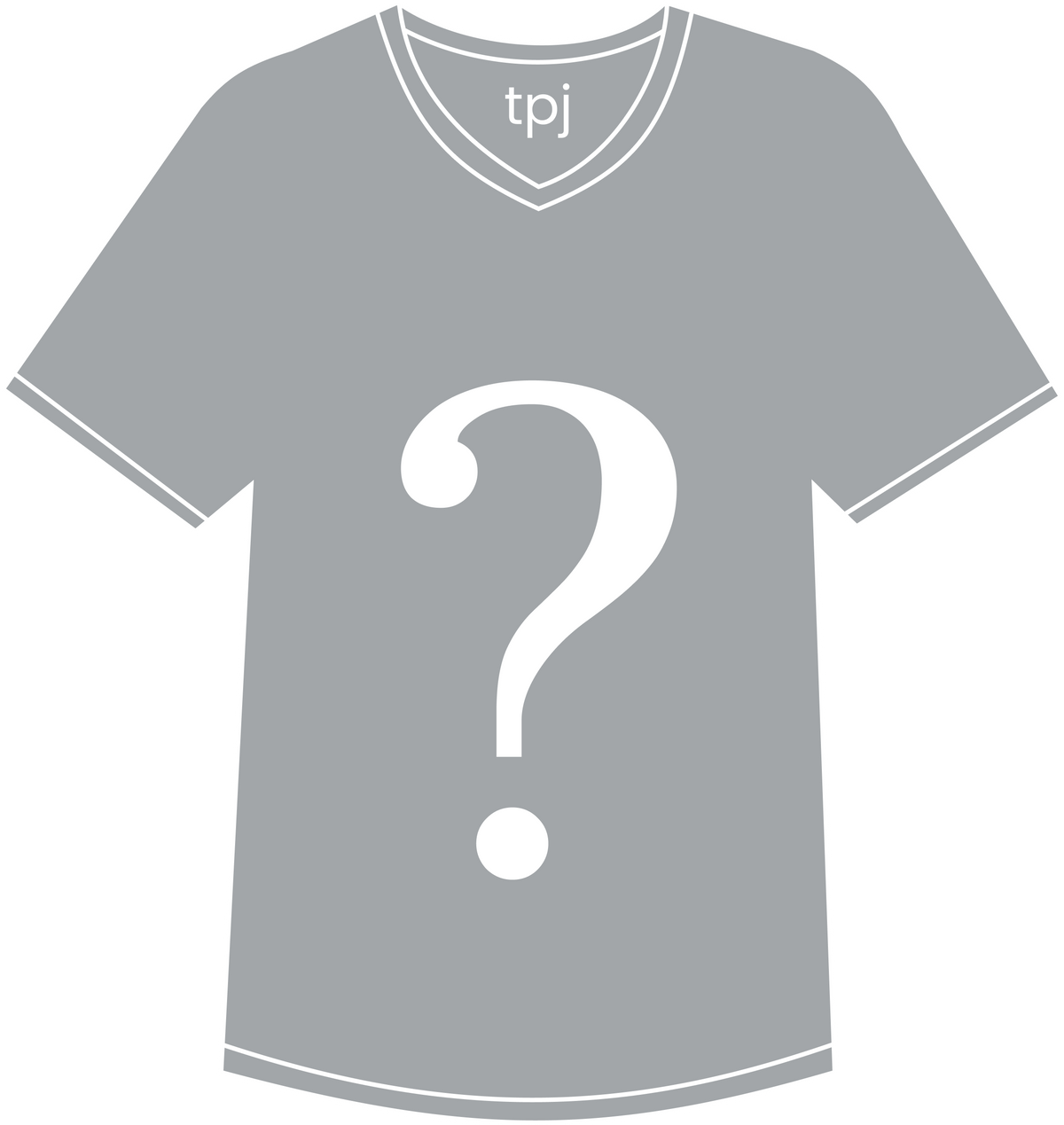 Mystery Color Organic V Neck T-Shirt