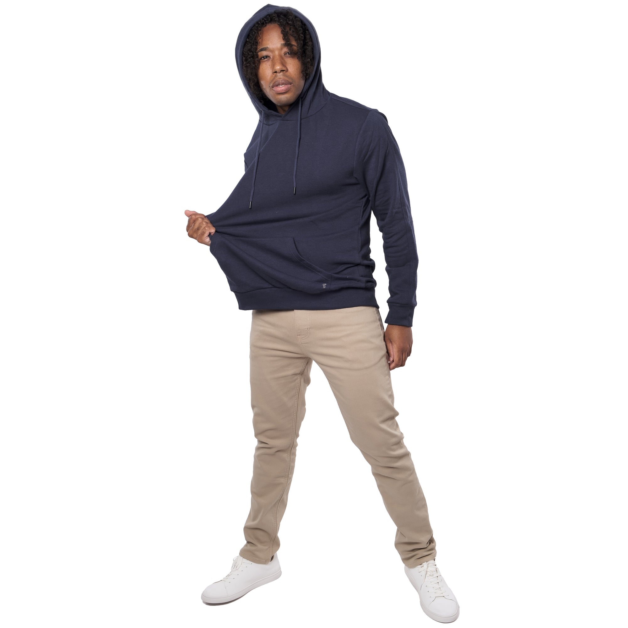 | The Perfect with Navy Pocket Jean Blue Hoodie