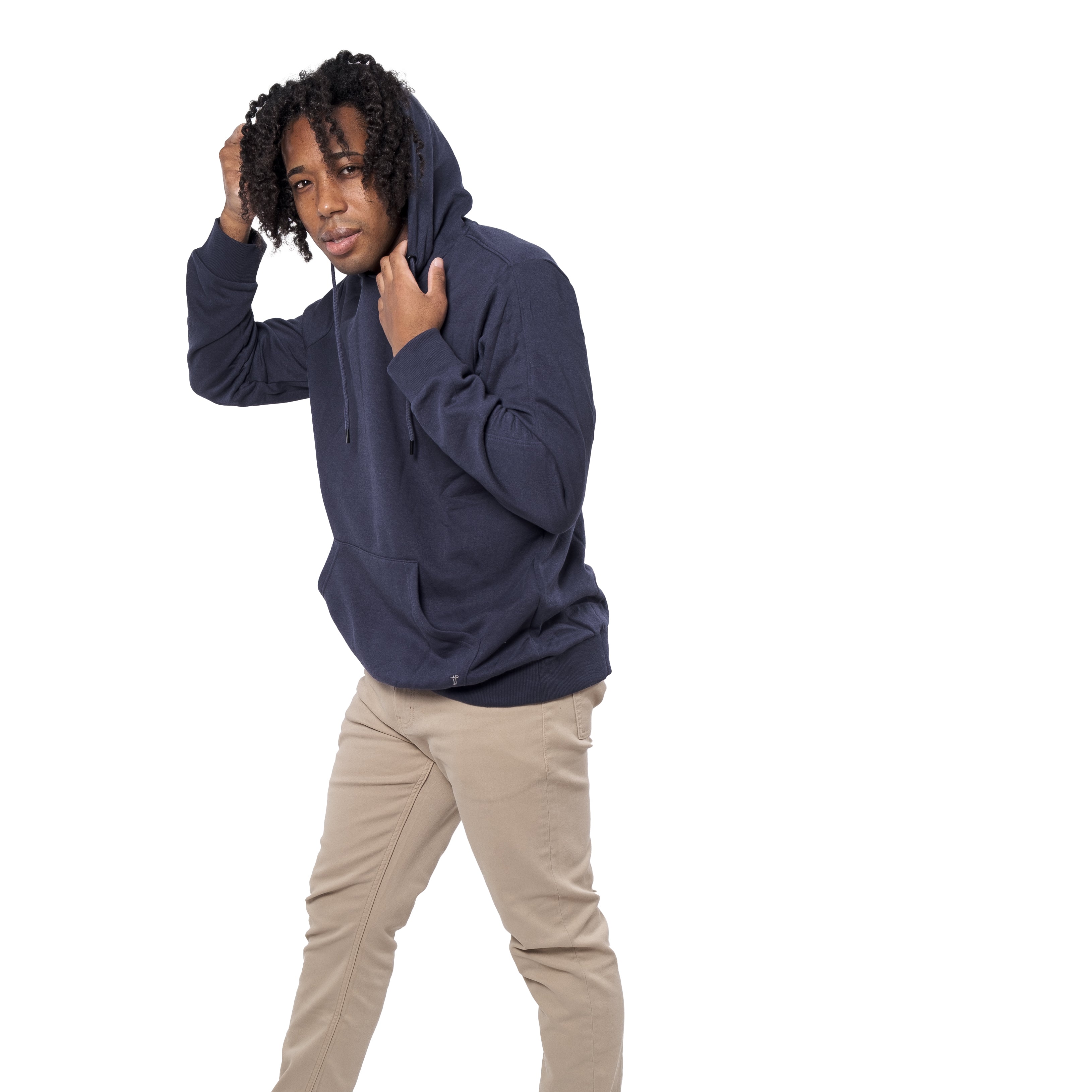 Navy blue best sale hoodie