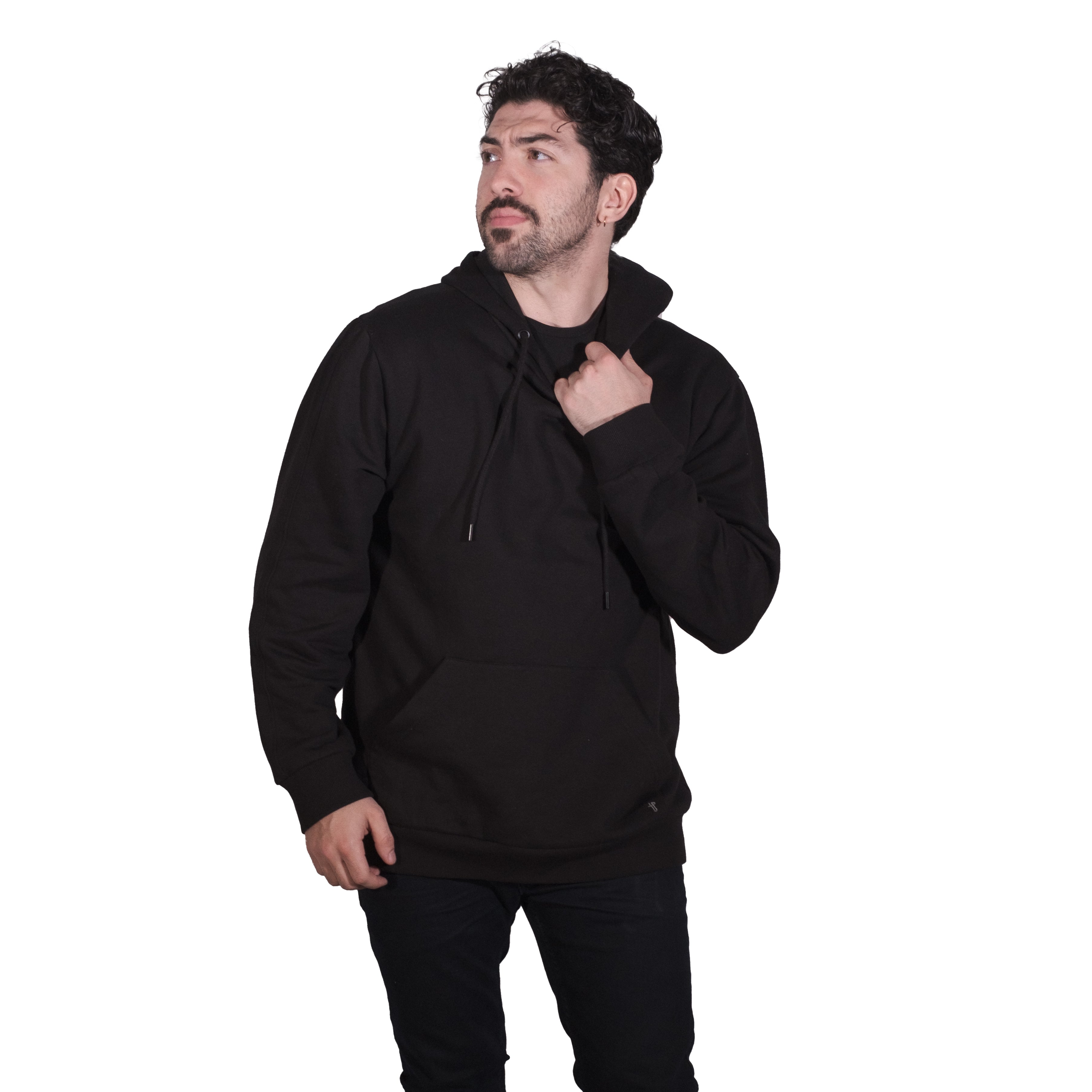 A plain hotsell black hoodie