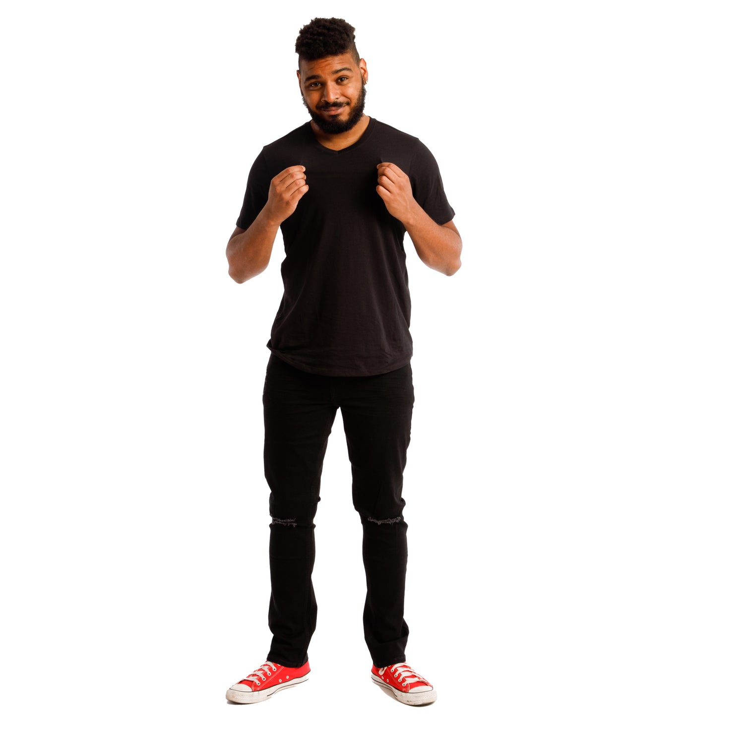 Slim Fit / Slash (Ripped Black)