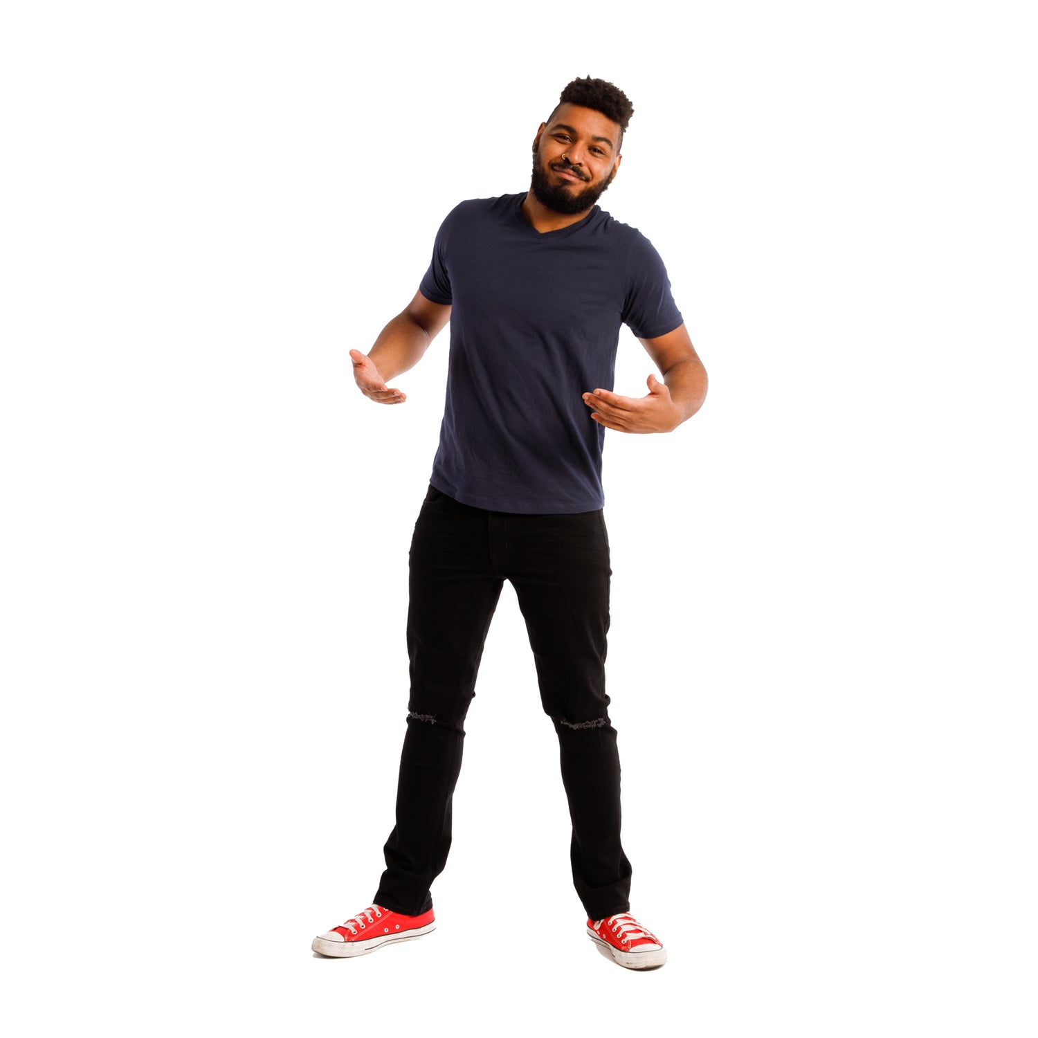 Slim Fit / Slash (Ripped Black)