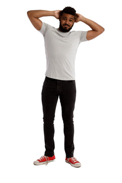 Skinny Fit / Steel (Faded Black) - Steel - Faded Black / 36 / 30