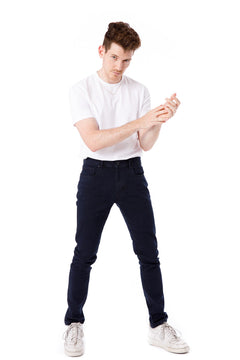 Skinny Fit / Submarine (Deep Blue) - Submarine - Deep Blue / 40 / 30