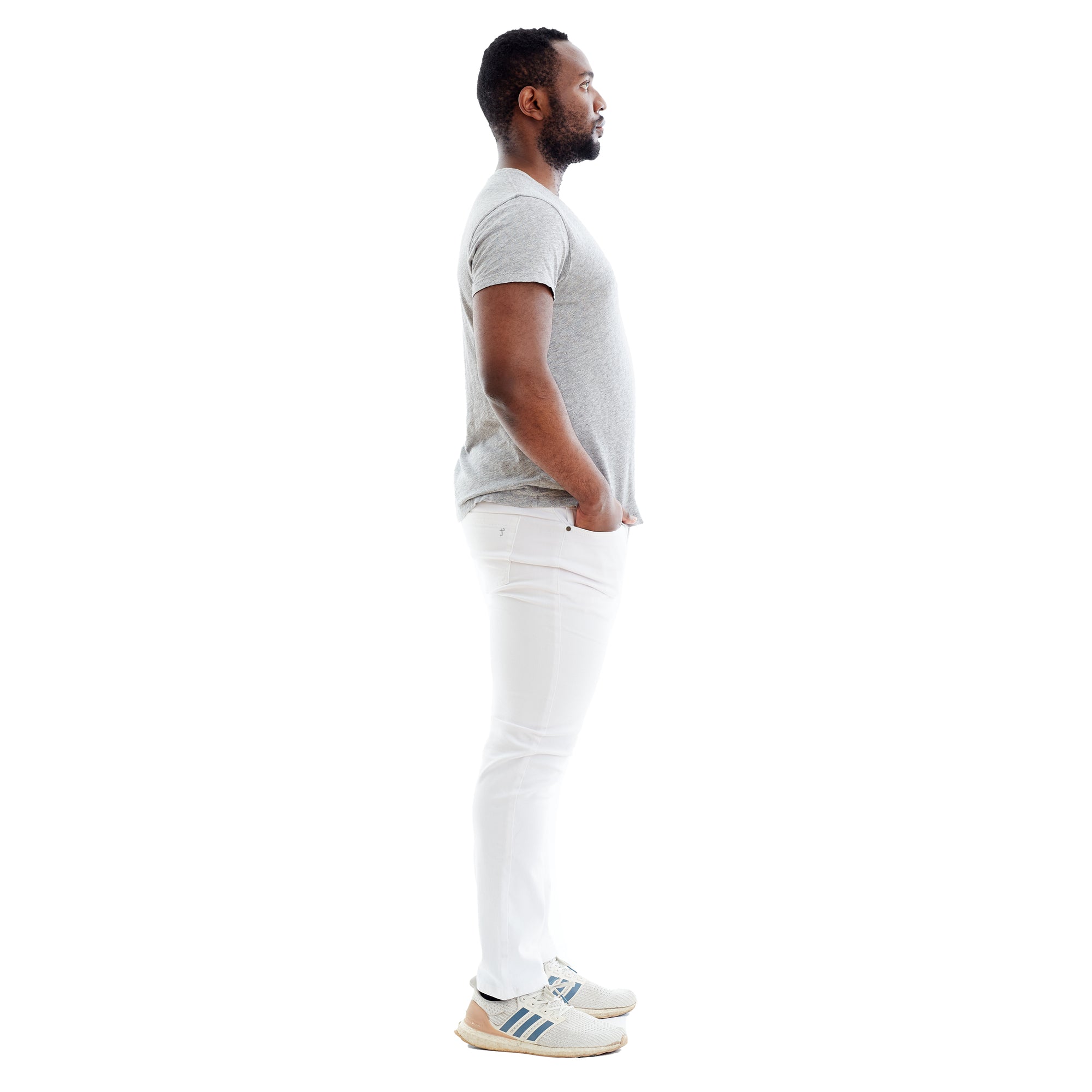 Athletic Fit / Blanco (White)