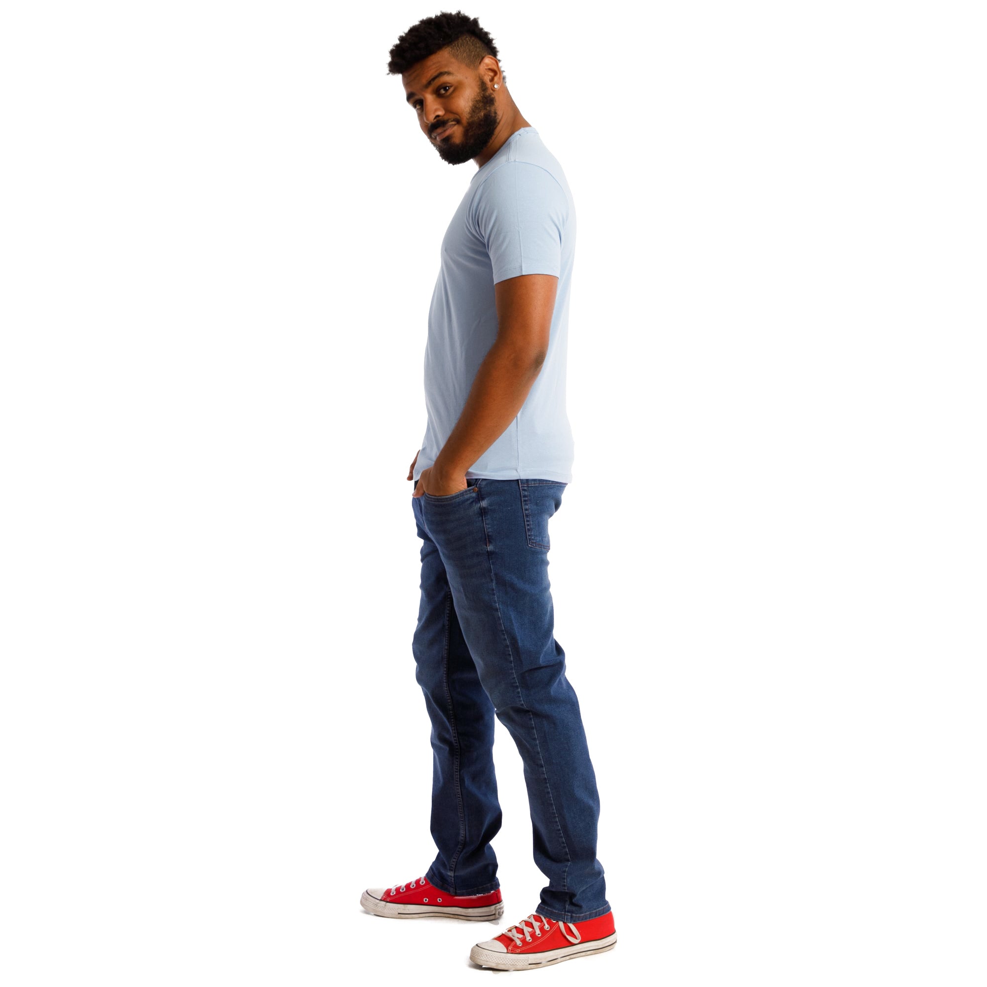 Slim Thick Fit / Admiral (Med Blue)