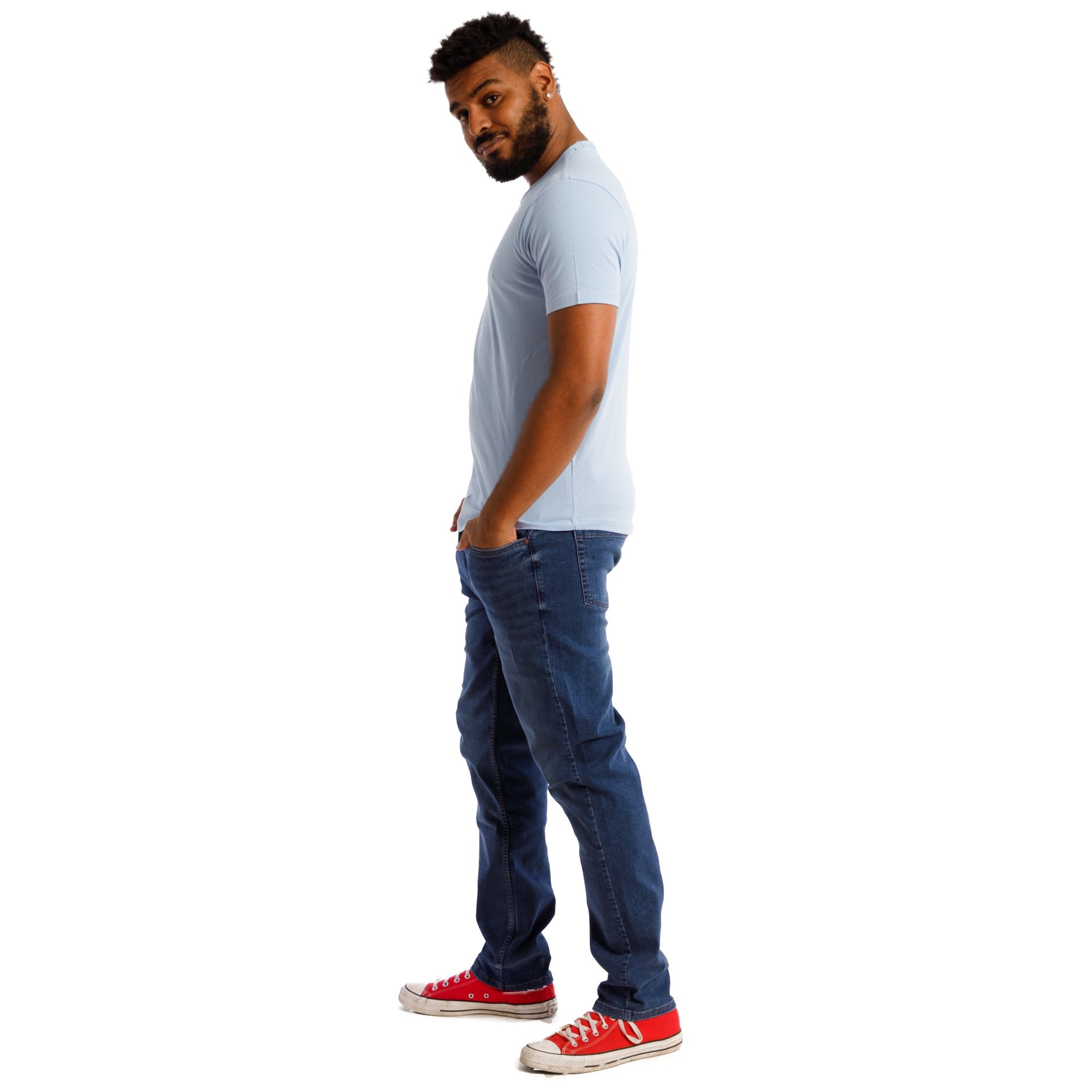 Slim Thick Fit / Admiral (Med Blue)