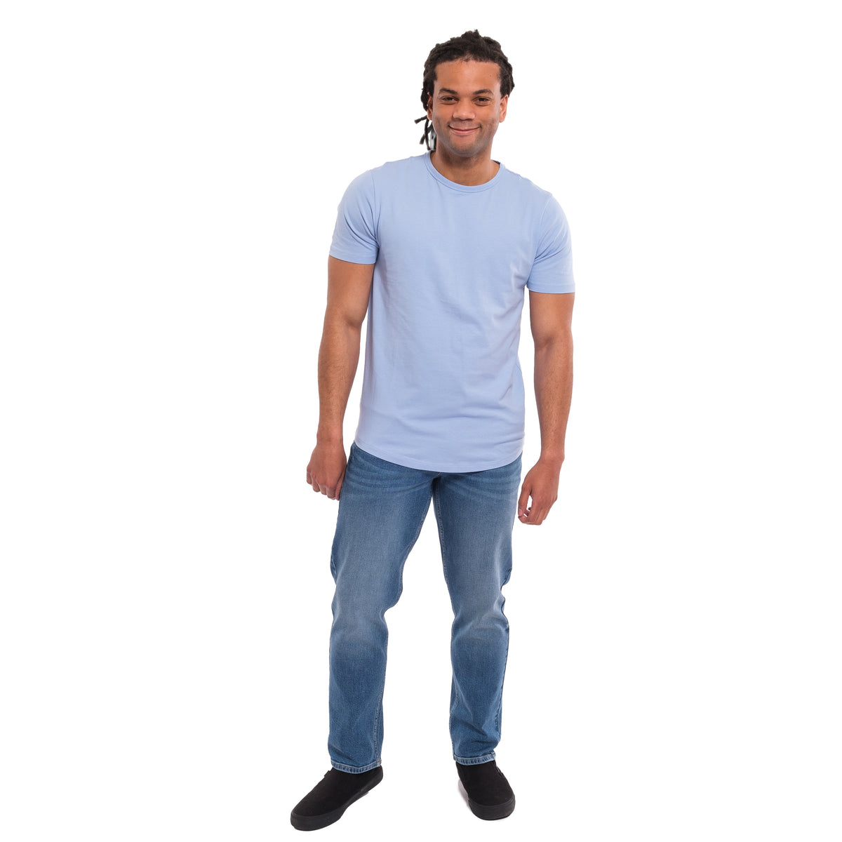 Athletic Fit / Stream  (Med Blue)