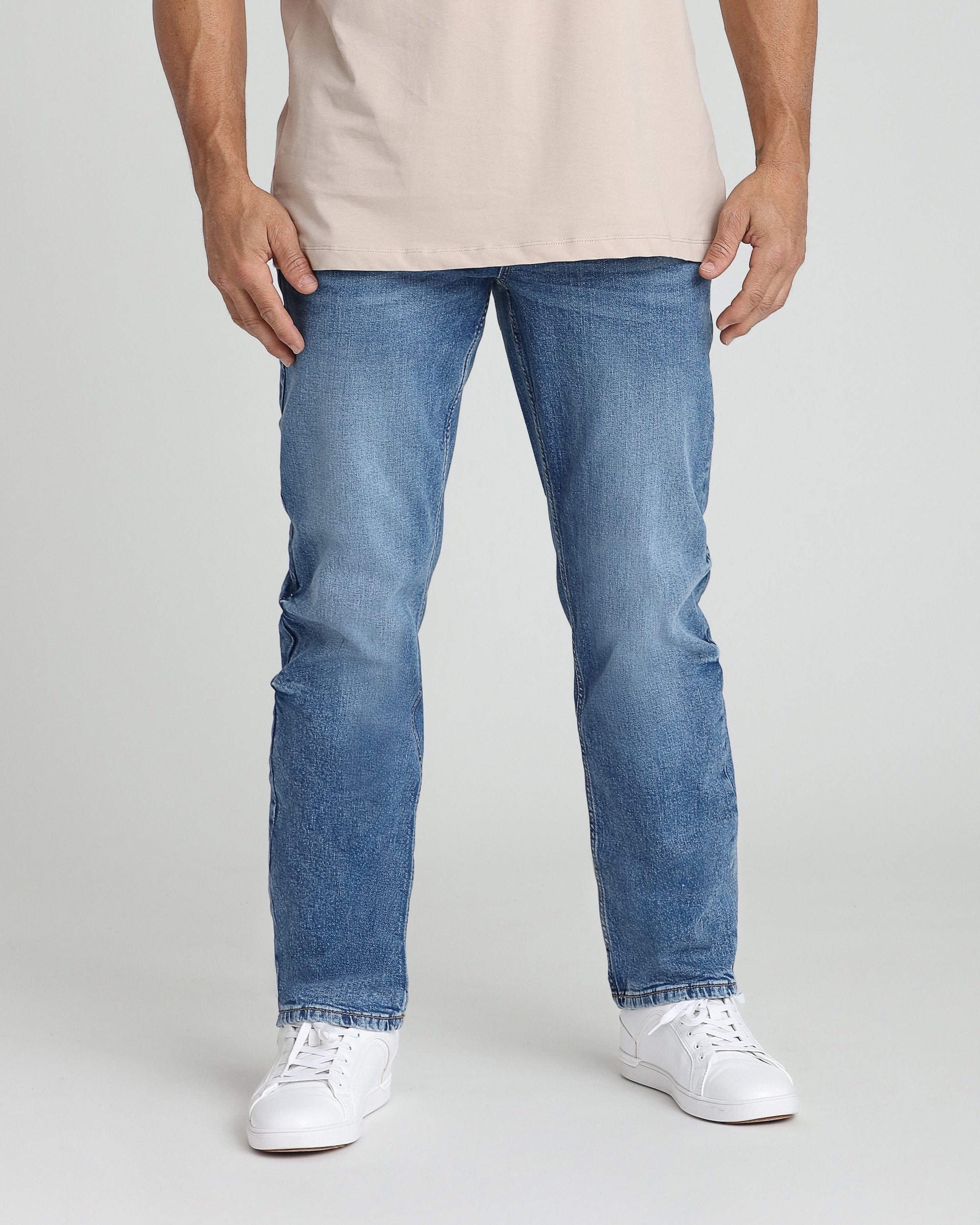 Thick Thicc Fit - Blue Wide Leg Jeans | The Perfect Jean