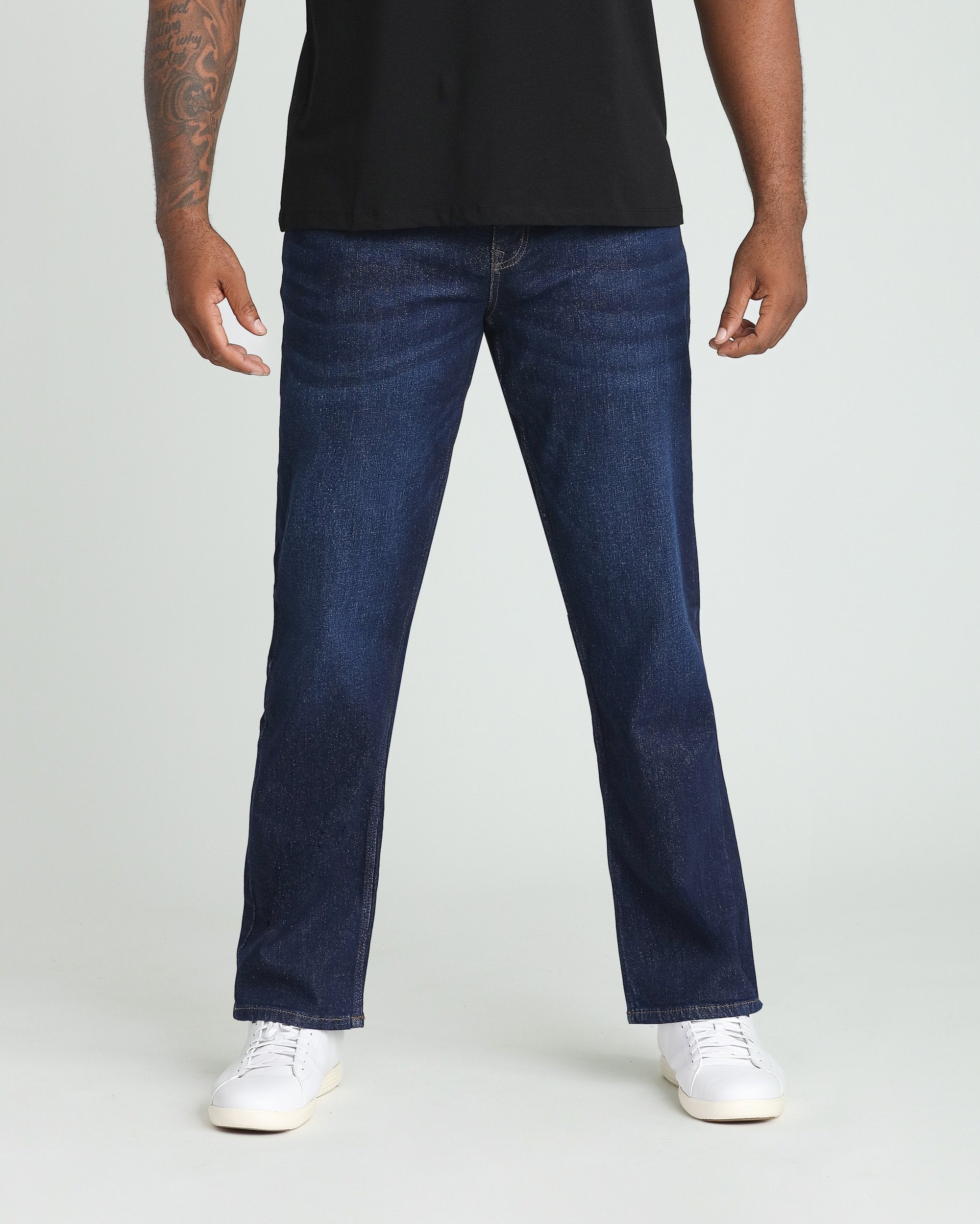 Thick Thicc Fit - Blue Wide Leg Jeans | The Perfect Jean