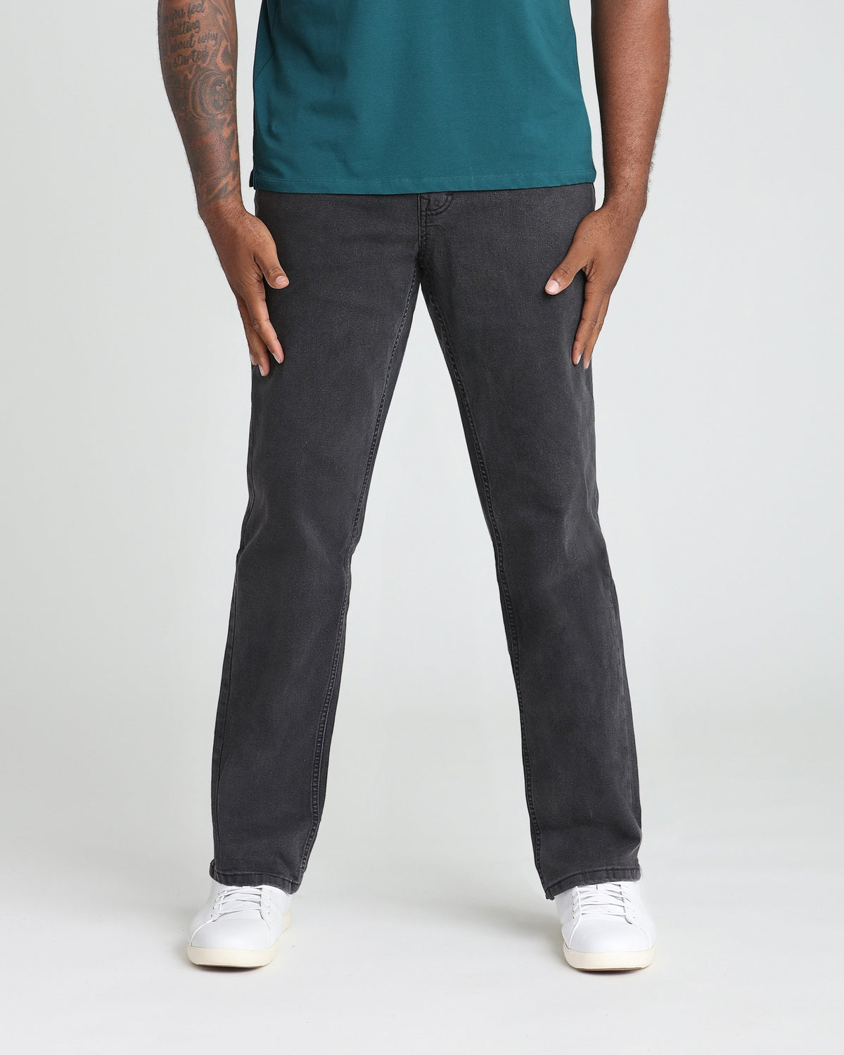 Athletic Fit / Steel (Faded Black)