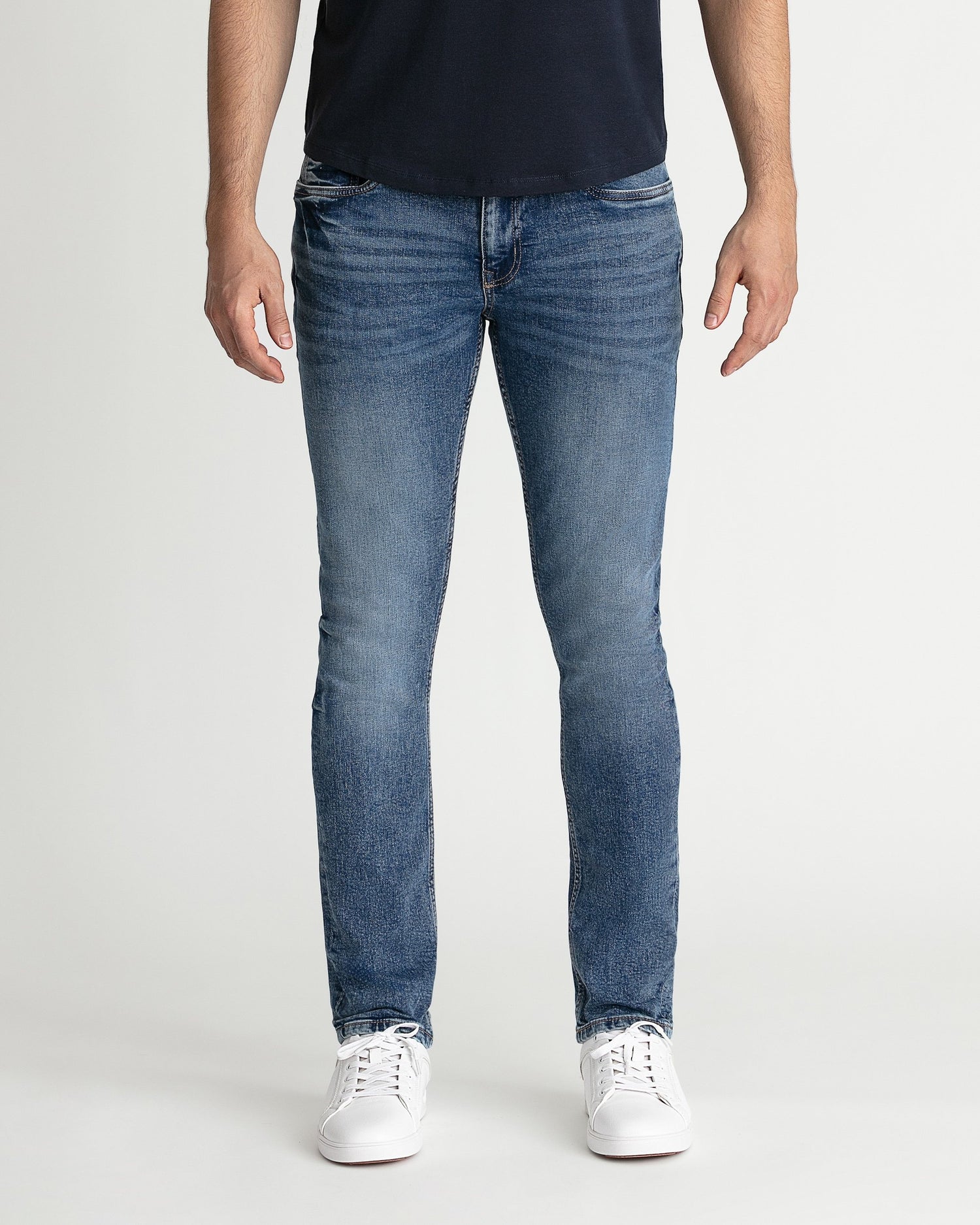 Skinny Fit / Stream  (Med Blue)