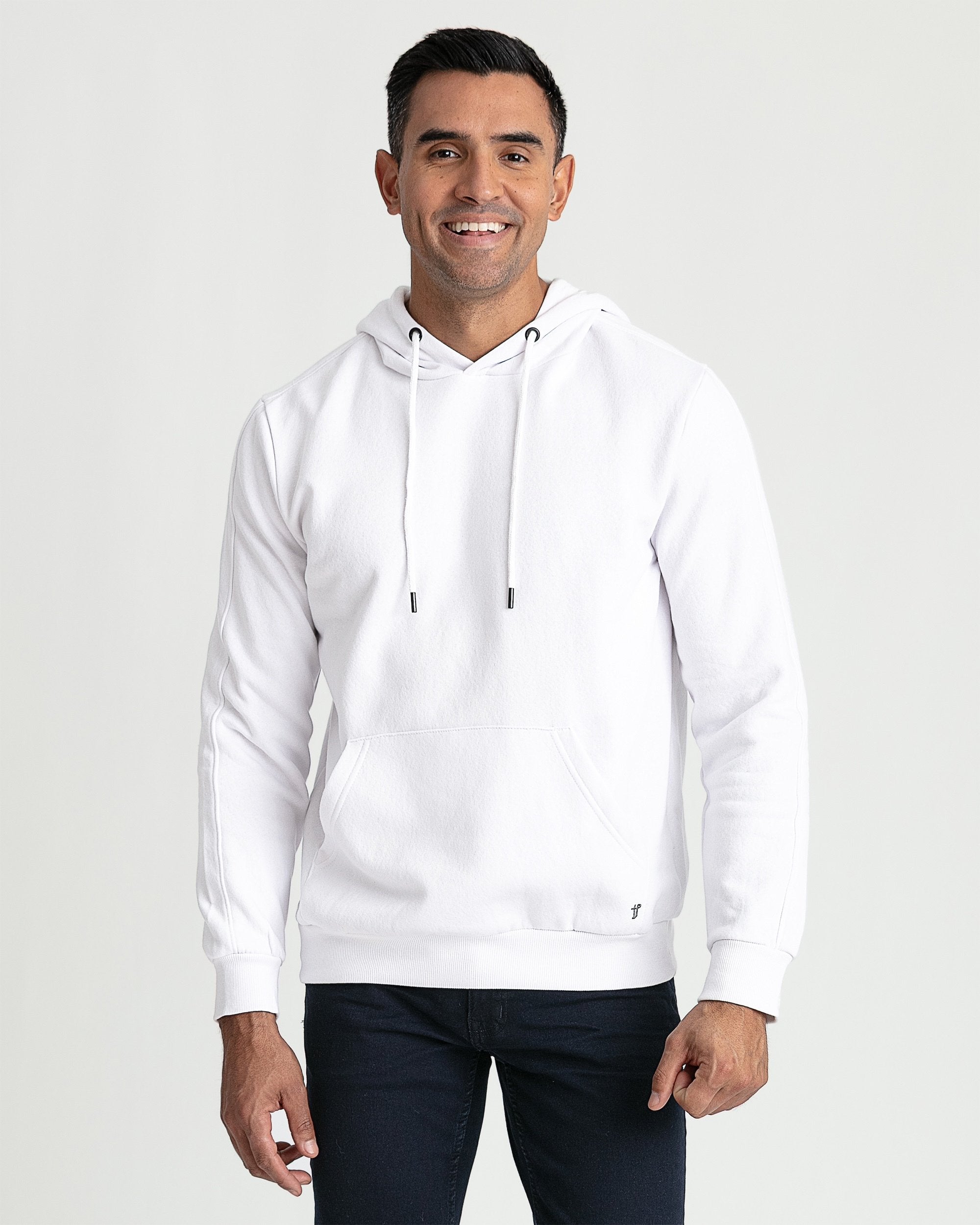 White Hoodie / Organic Cotton | The Perfect Jean