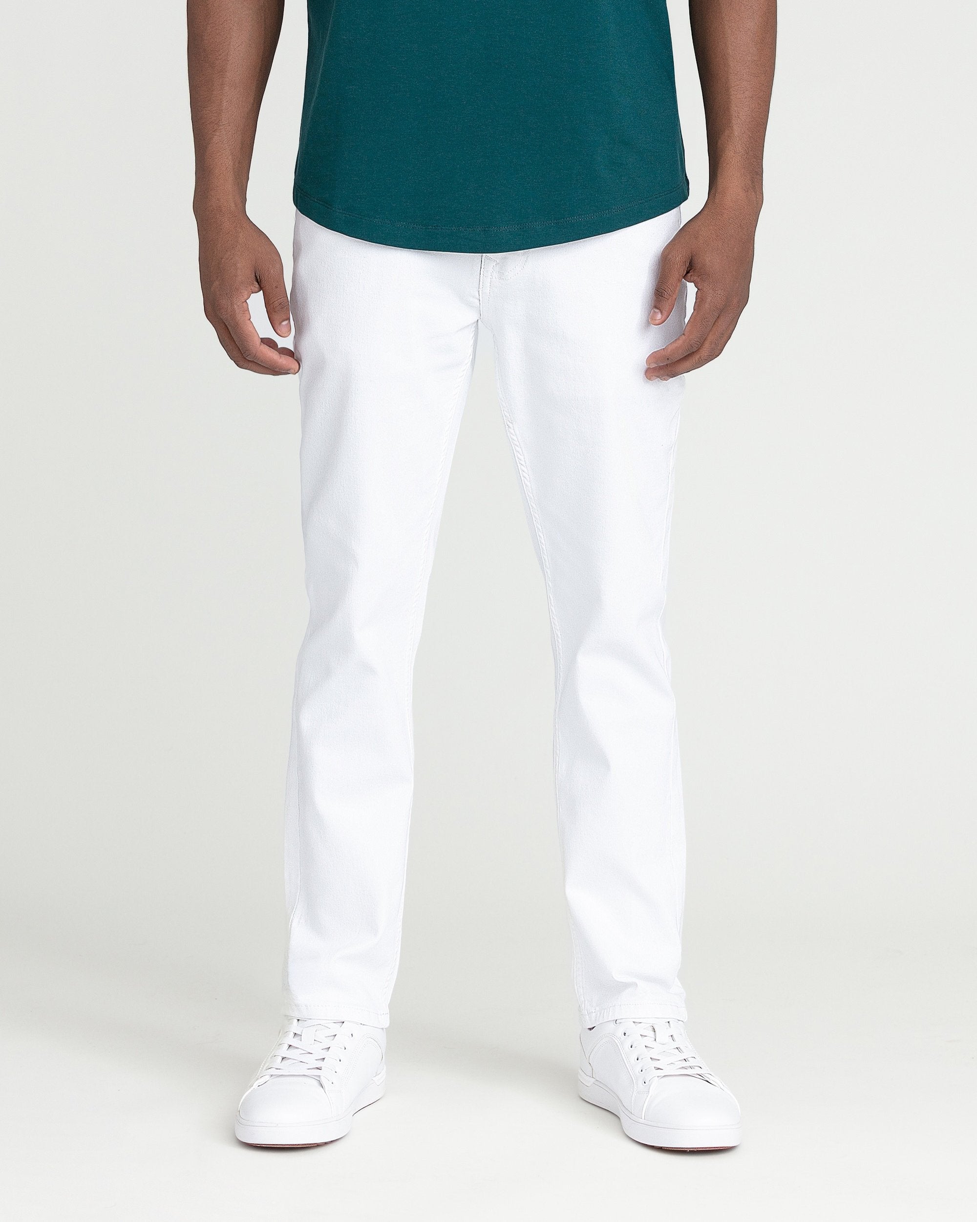 Slim Fit / Blanco - All White Jeans | The Perfect Jean