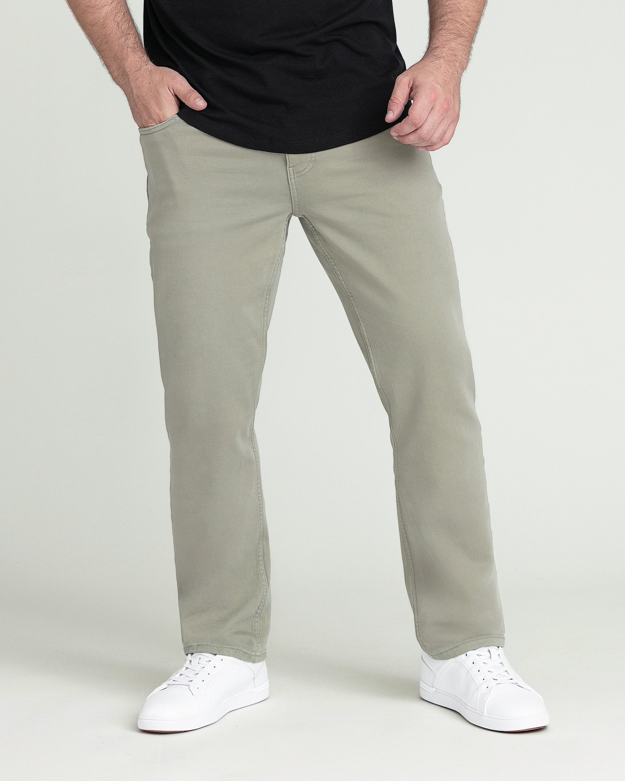 Athletic Fit Sage Green Men's Denkhaki | The Perfect Jean