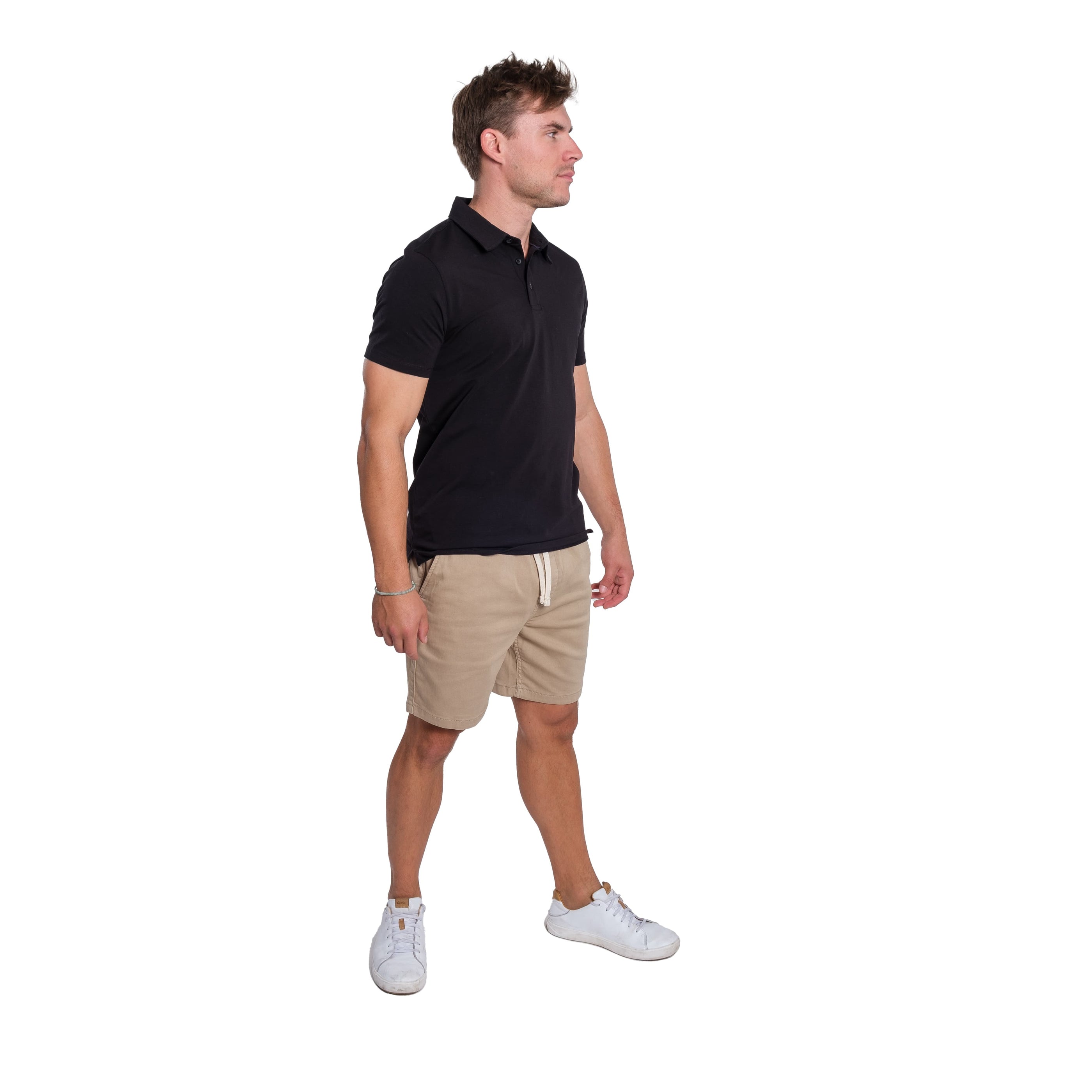 Everyday Comfort Shorts (Slim Fit) / Light Khaki