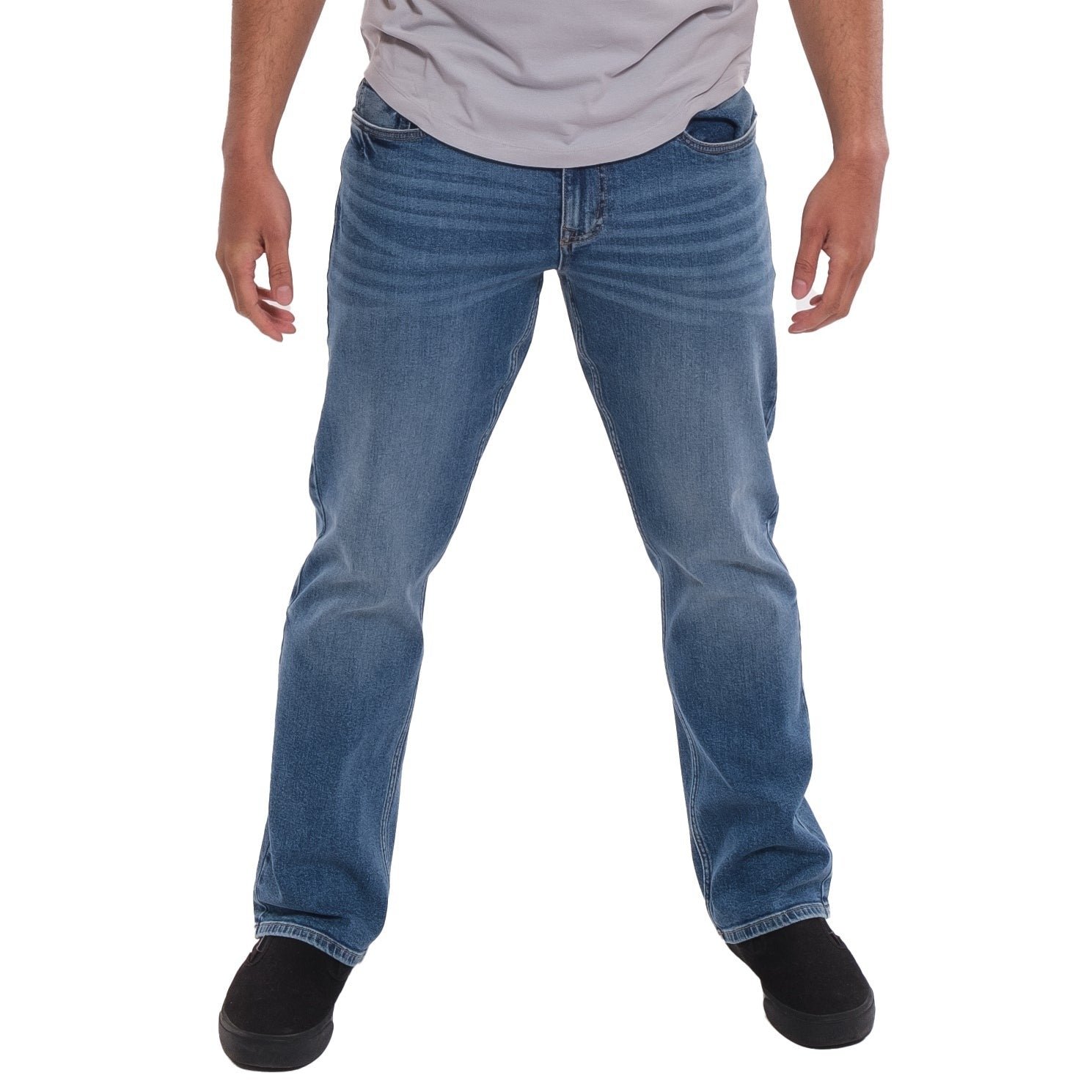 Bootcut Fit / Stream  (Med Blue)