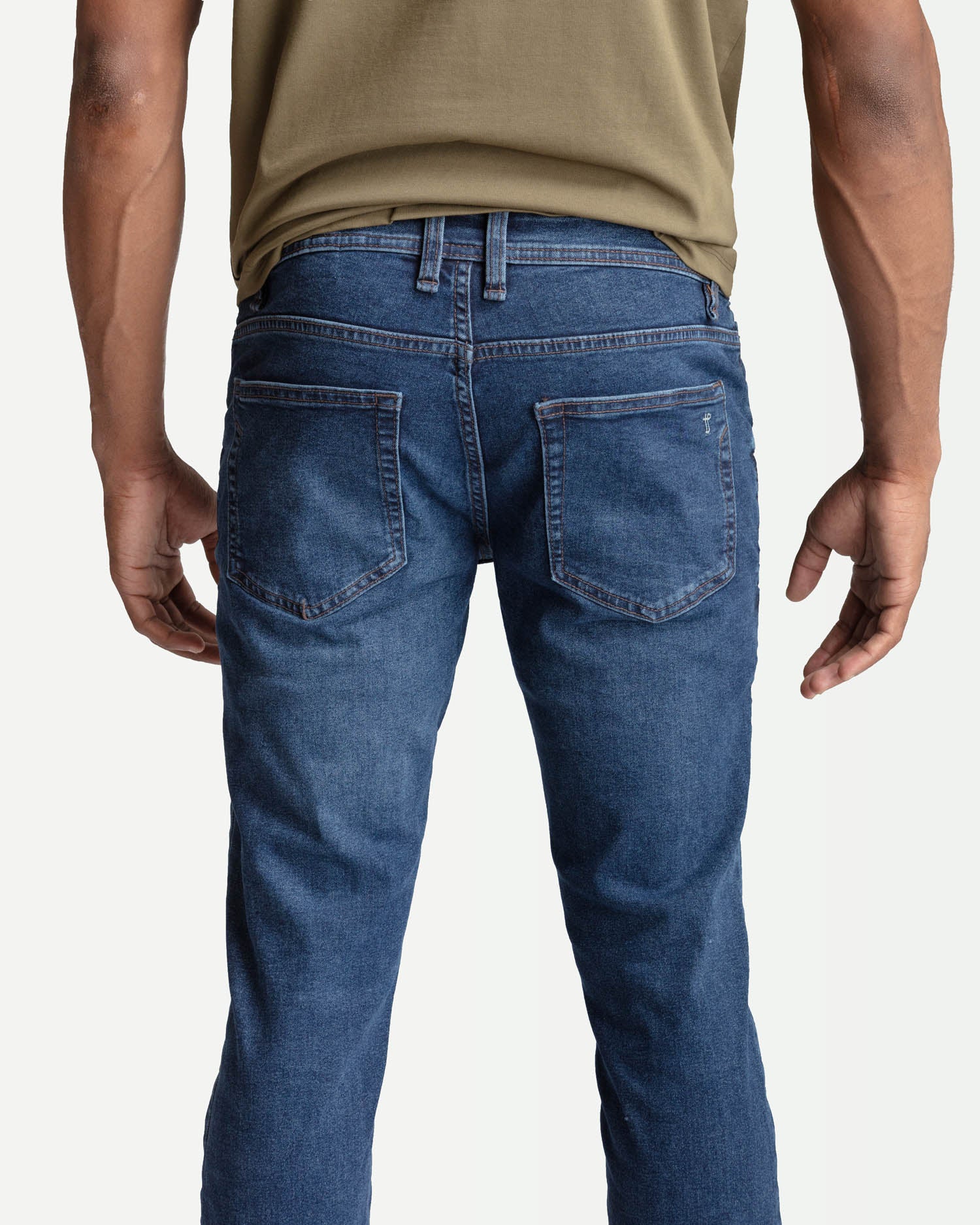 Men's Jeans | Skinny Fit / Admiral (Med Blue) | Super Stretch Flexible Denim | Size 30/30