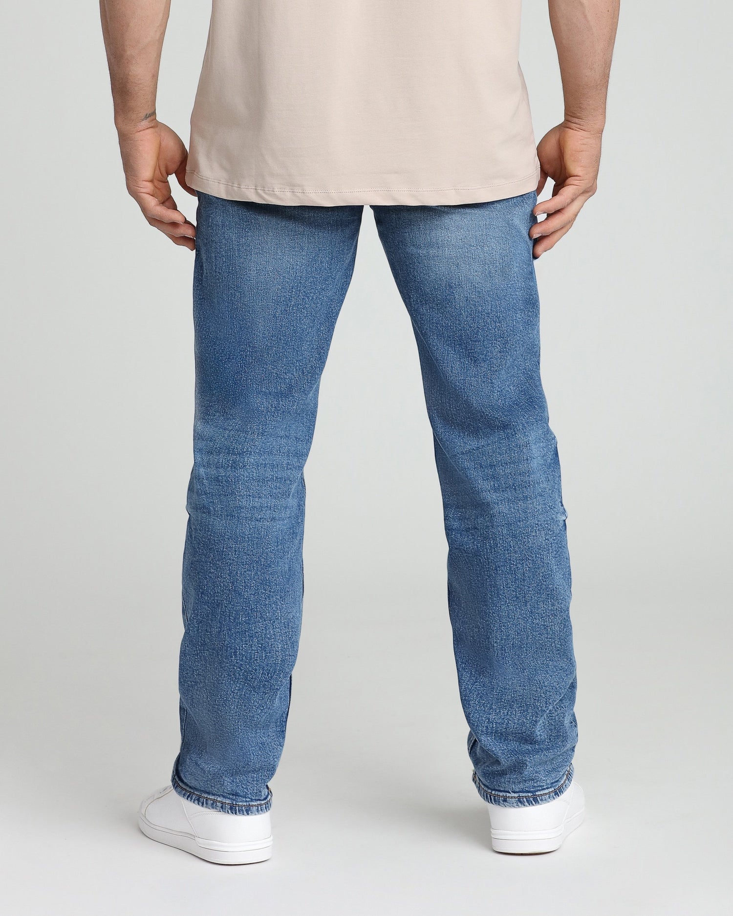 Thick Thicc Fit / Stream  (Med Blue)