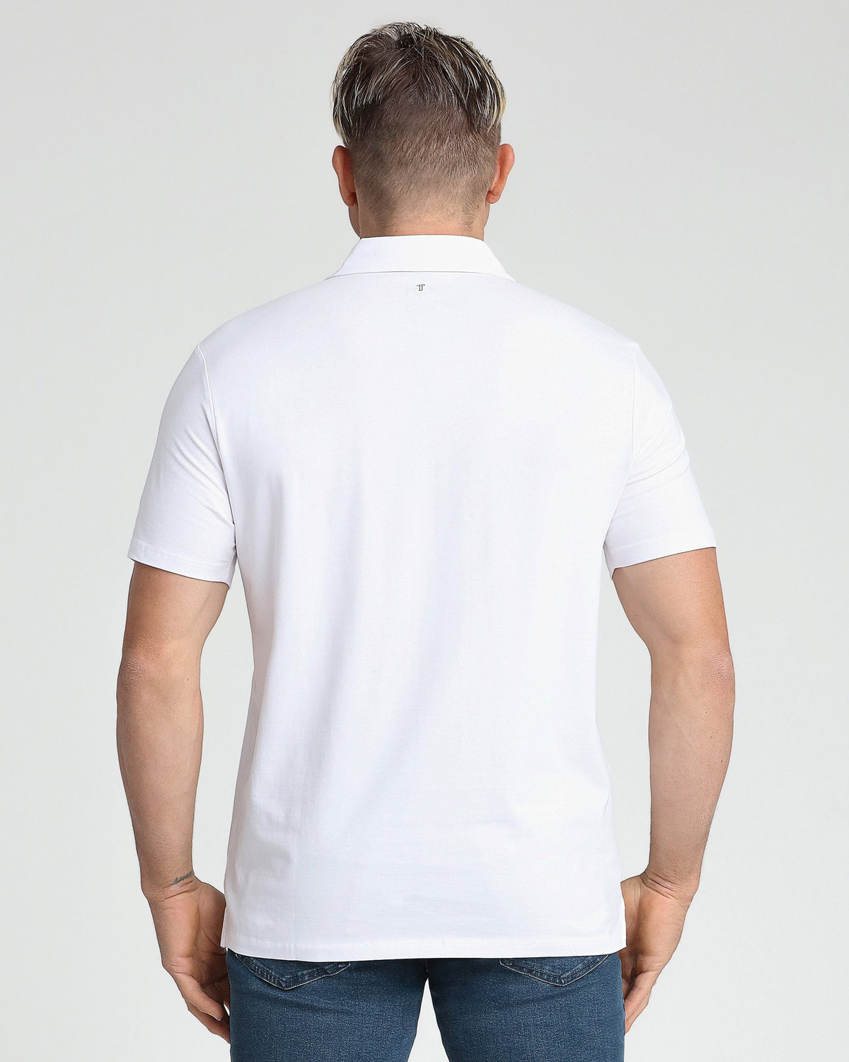 Organic Polo Shirt / White