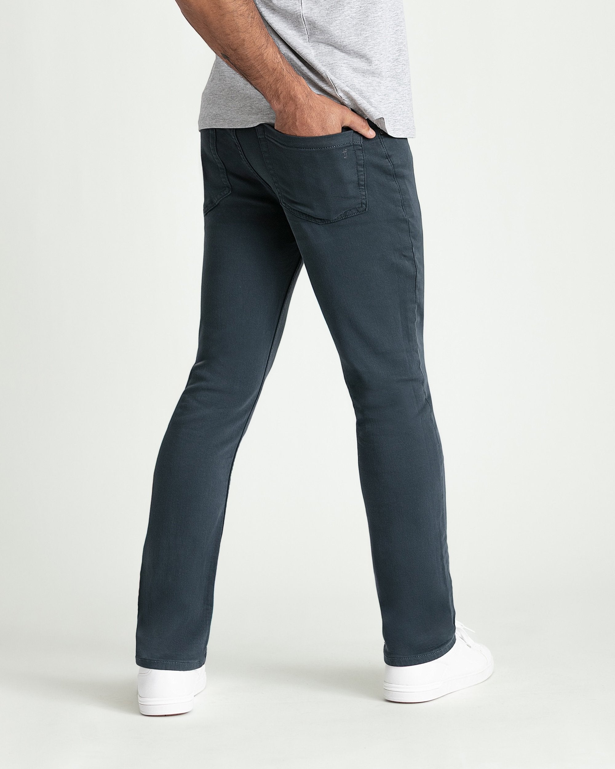 Slim Fit Khaki Jeans - Slate | The Perfect Jean