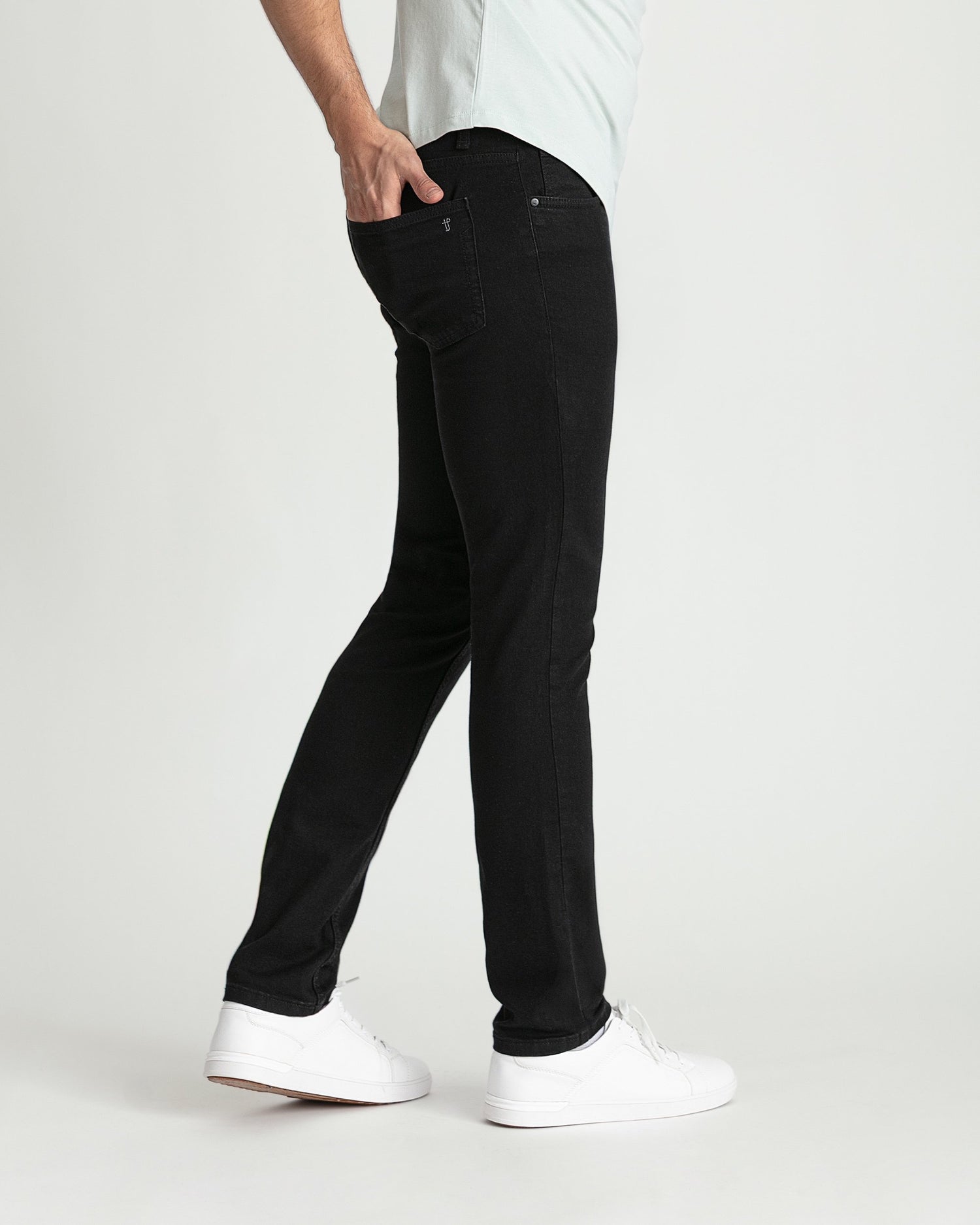 Men's Jeans | Skinny Fit / Bandit (Black) | Super Stretch Flexible Denim | Size 36/32 | The Perfect Jean Men's Jeans | Skinny Fit / Bandit (Black) | Super Stretch Flexible Denim | Size 36/32 | The Perfect Jean